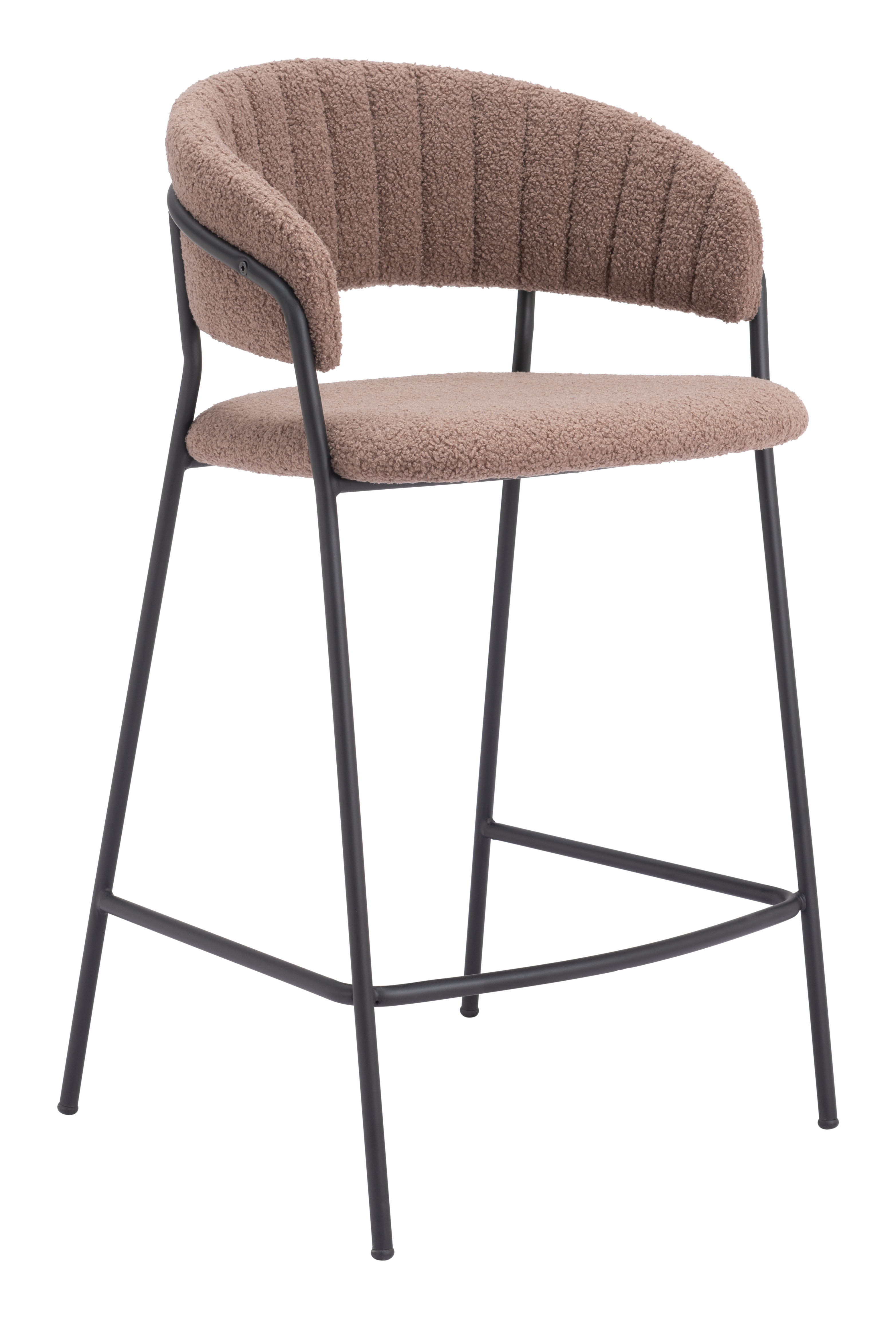 ZUO Josephine Counter Stool (Set of 2) - Brown