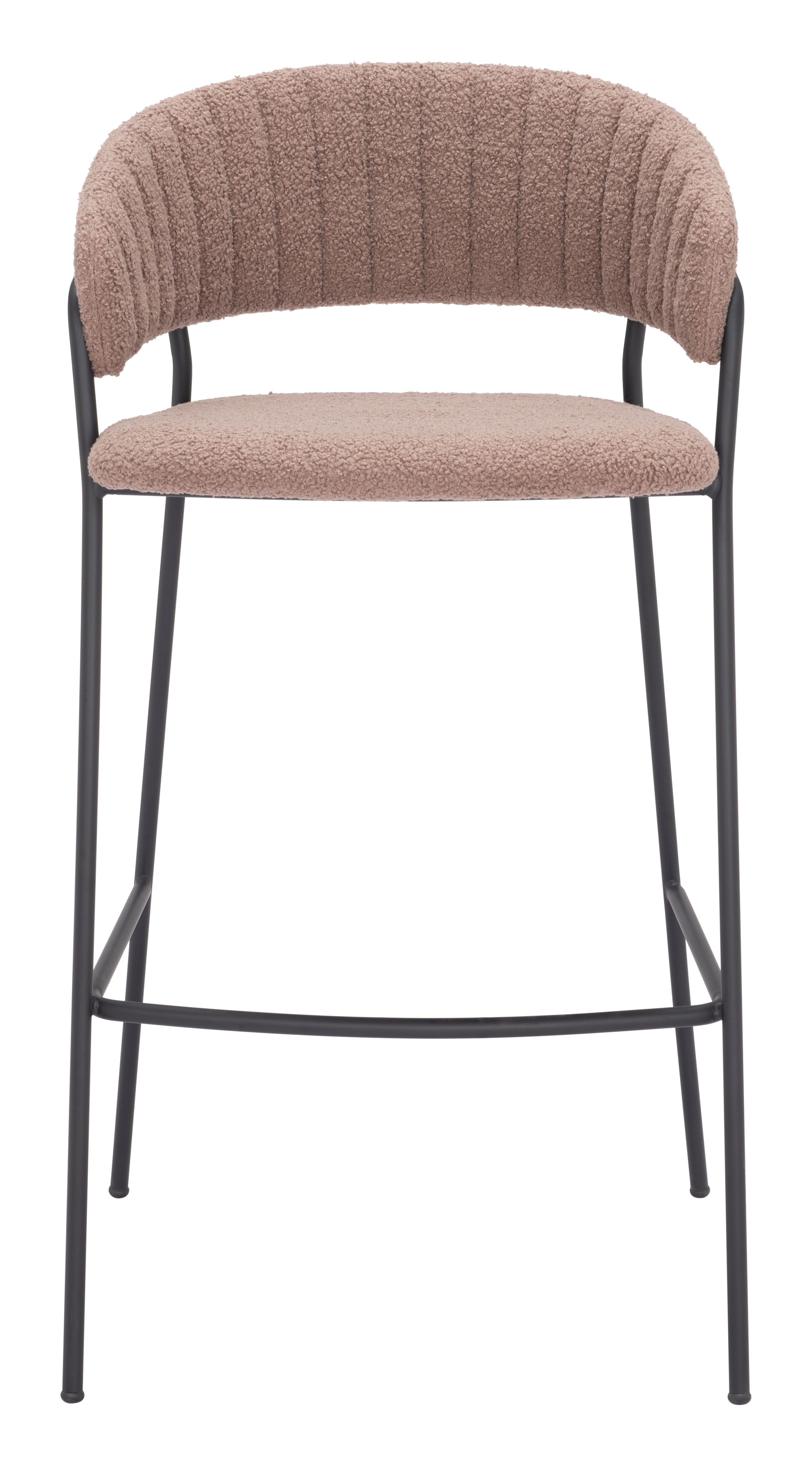 ZUO Josephine Barstool (Set of 2) - Brown