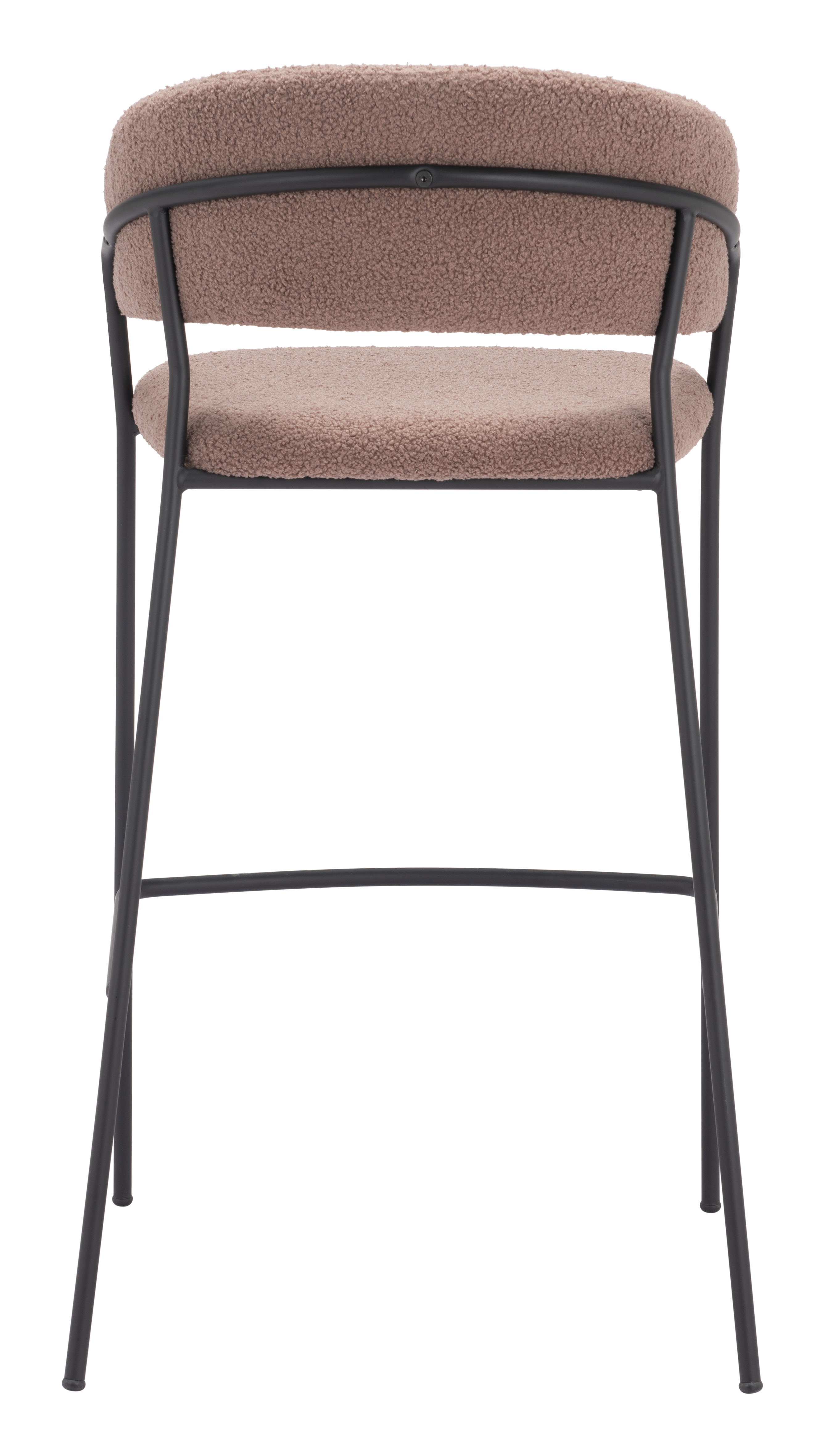 ZUO Josephine Barstool (Set of 2) - Brown