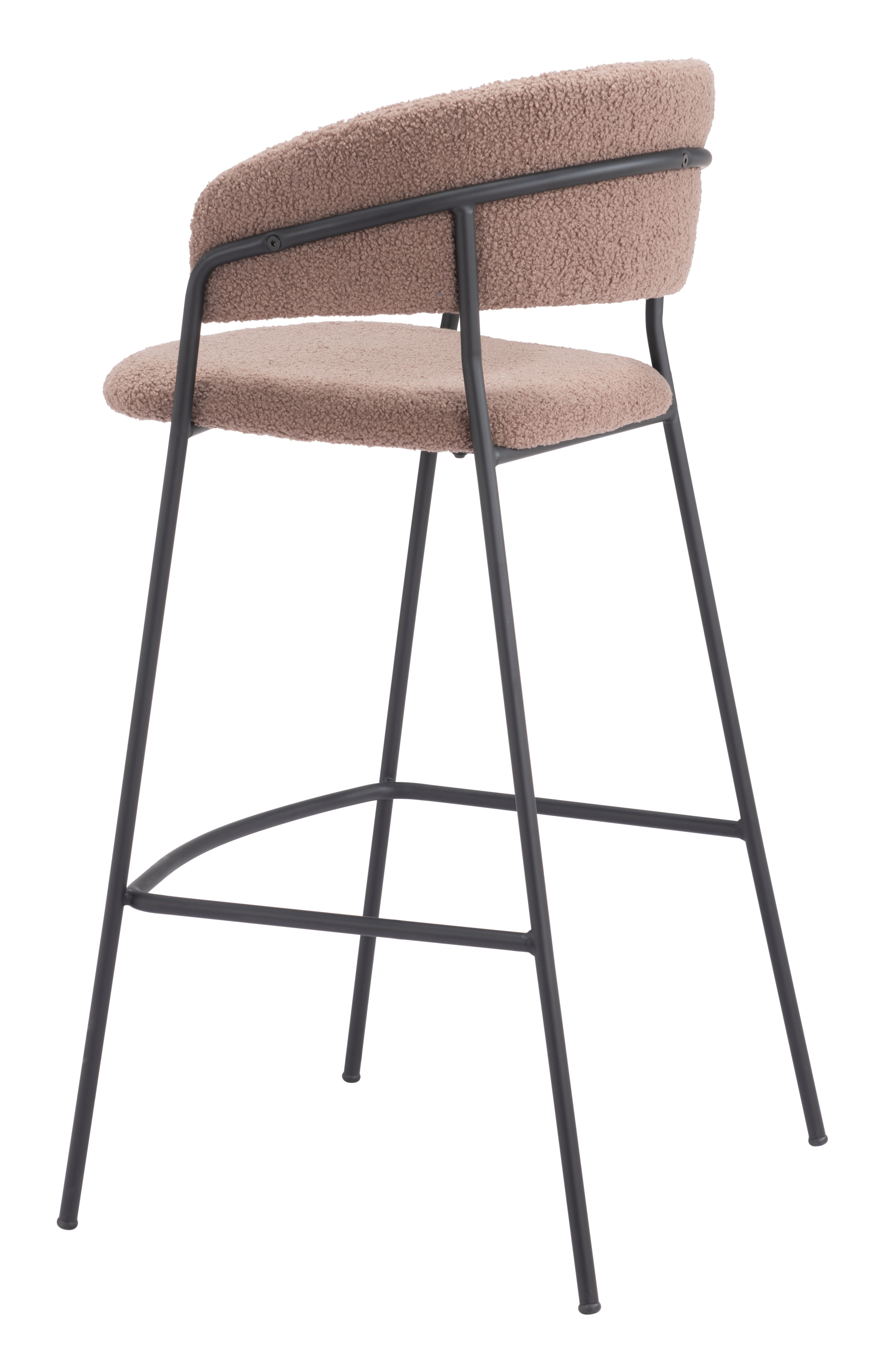 ZUO Josephine Barstool (Set of 2) - Brown