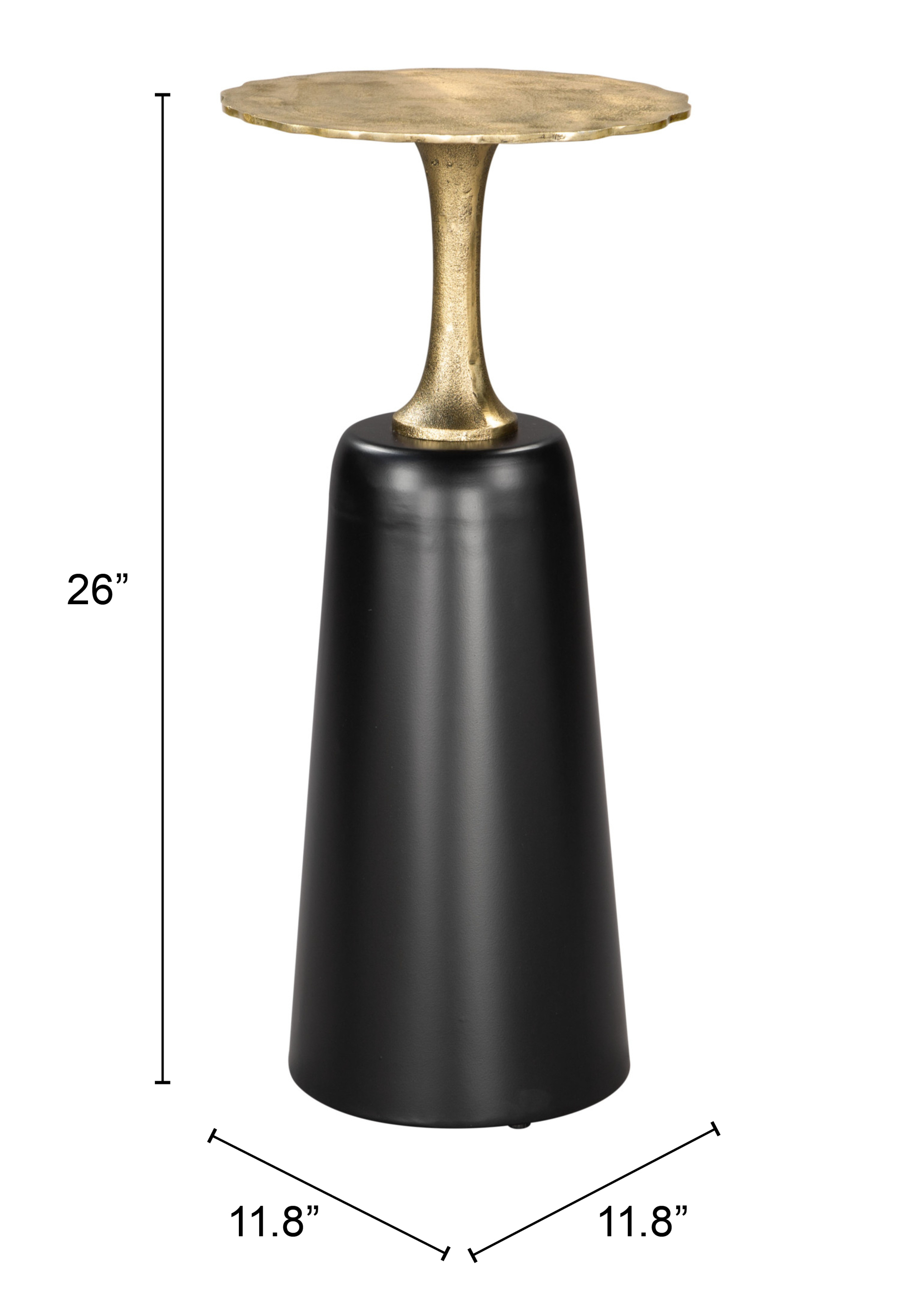 ZUO - Chenai Drink Table in Black