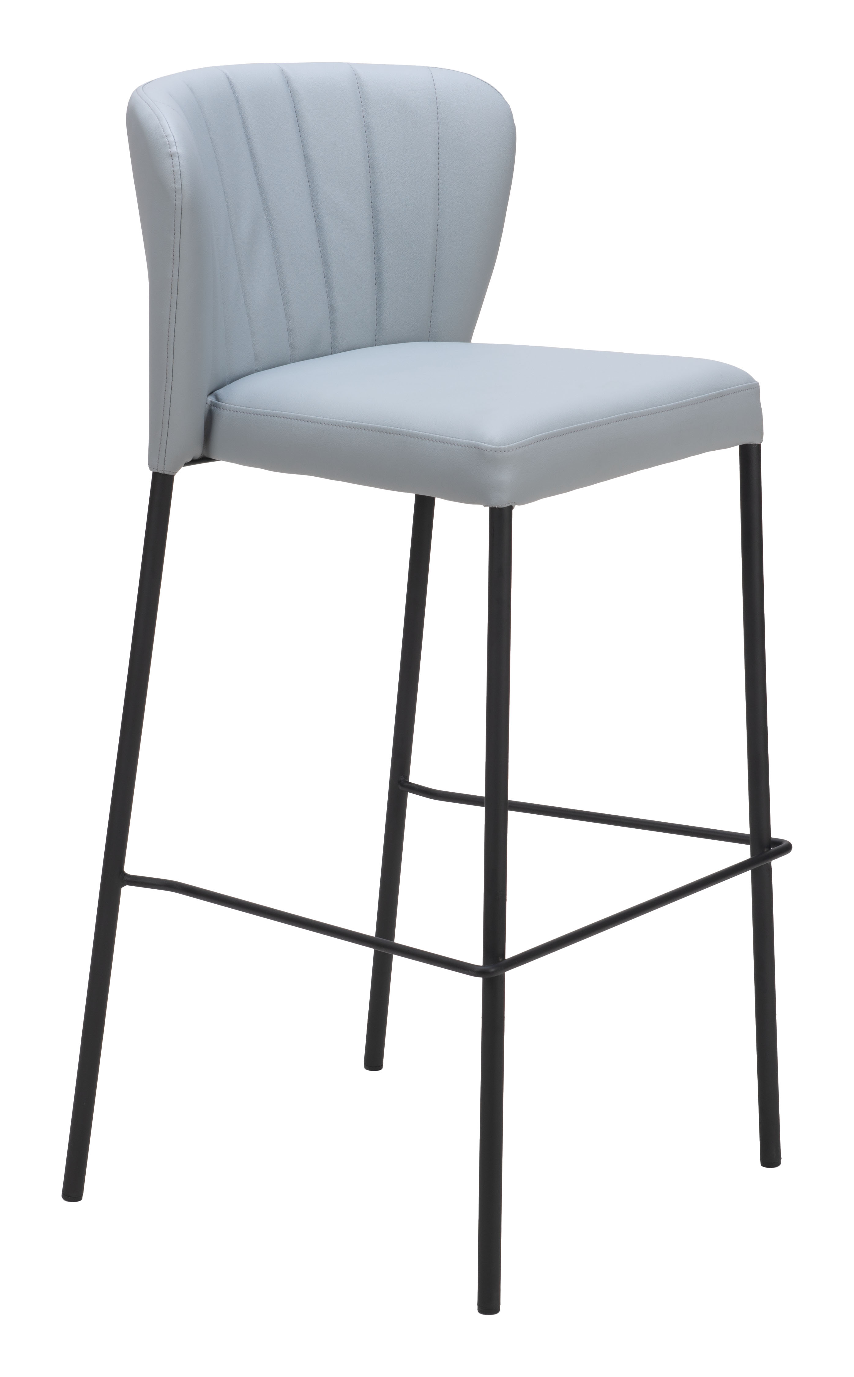 ZUO Linz Barstool (Set of 2) - Gray