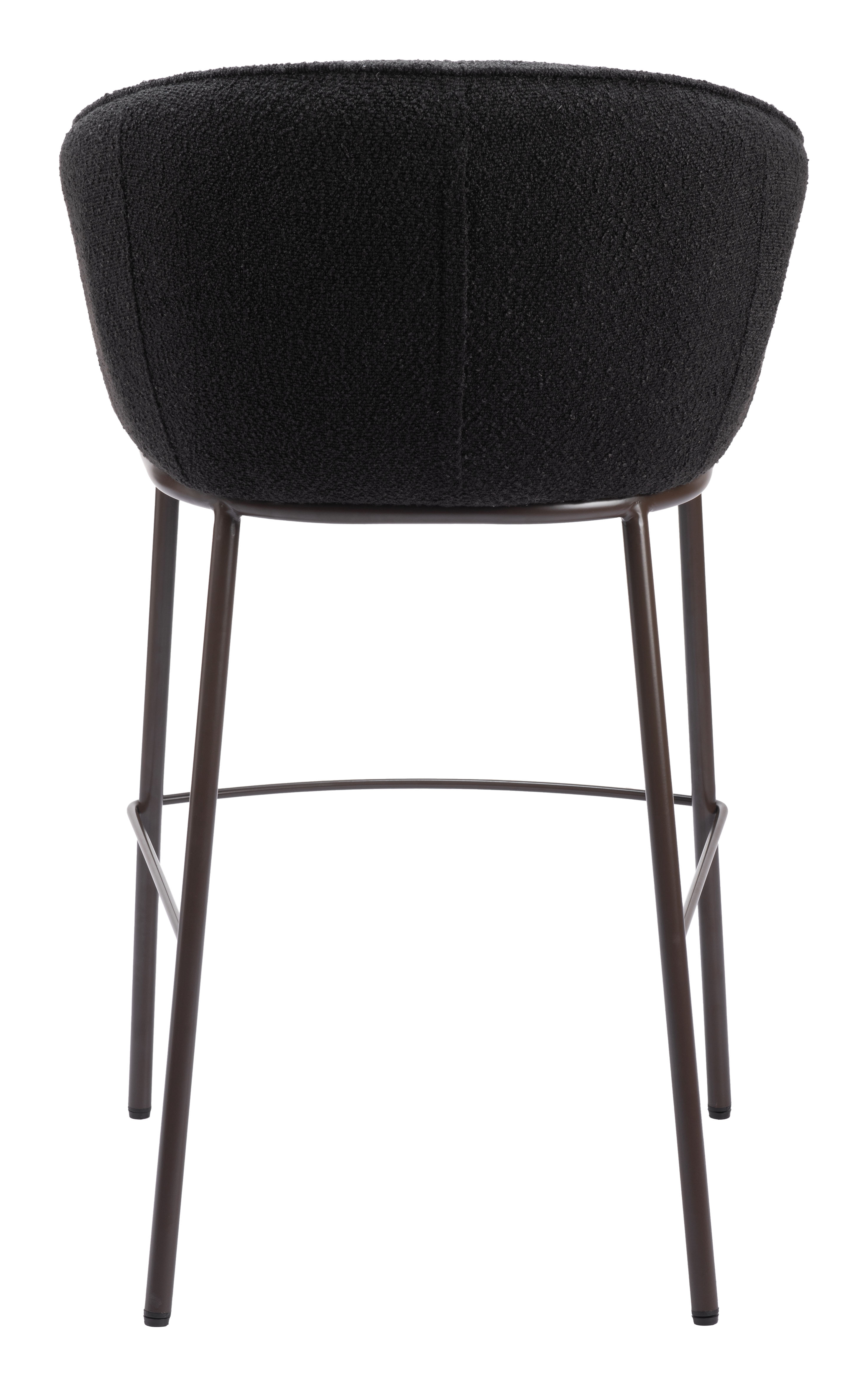 ZUO Essen Barstool - Black/Bronze