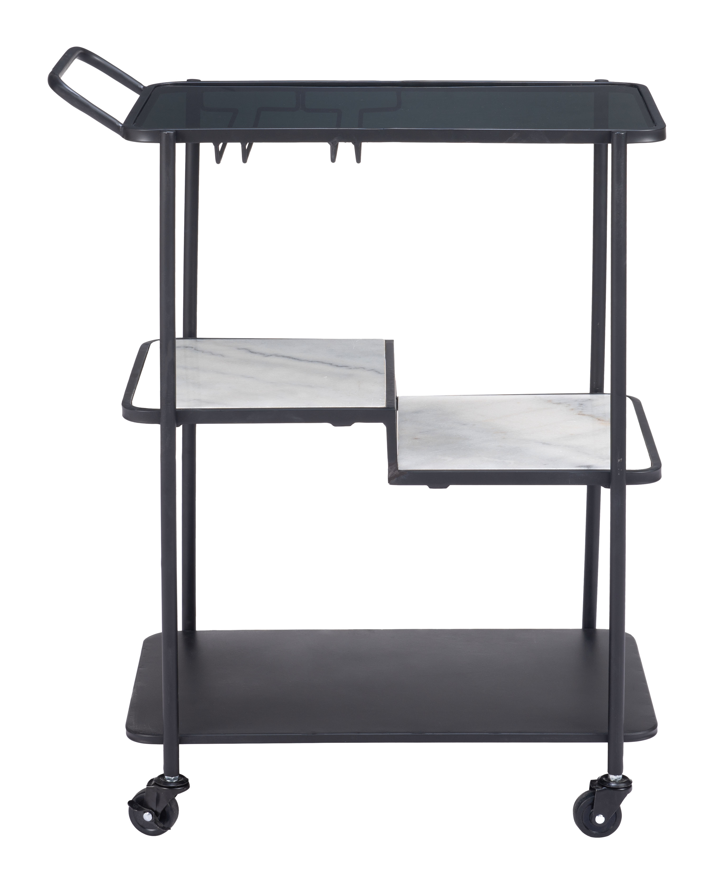 ZUO - Constanza Bar Cart in Black