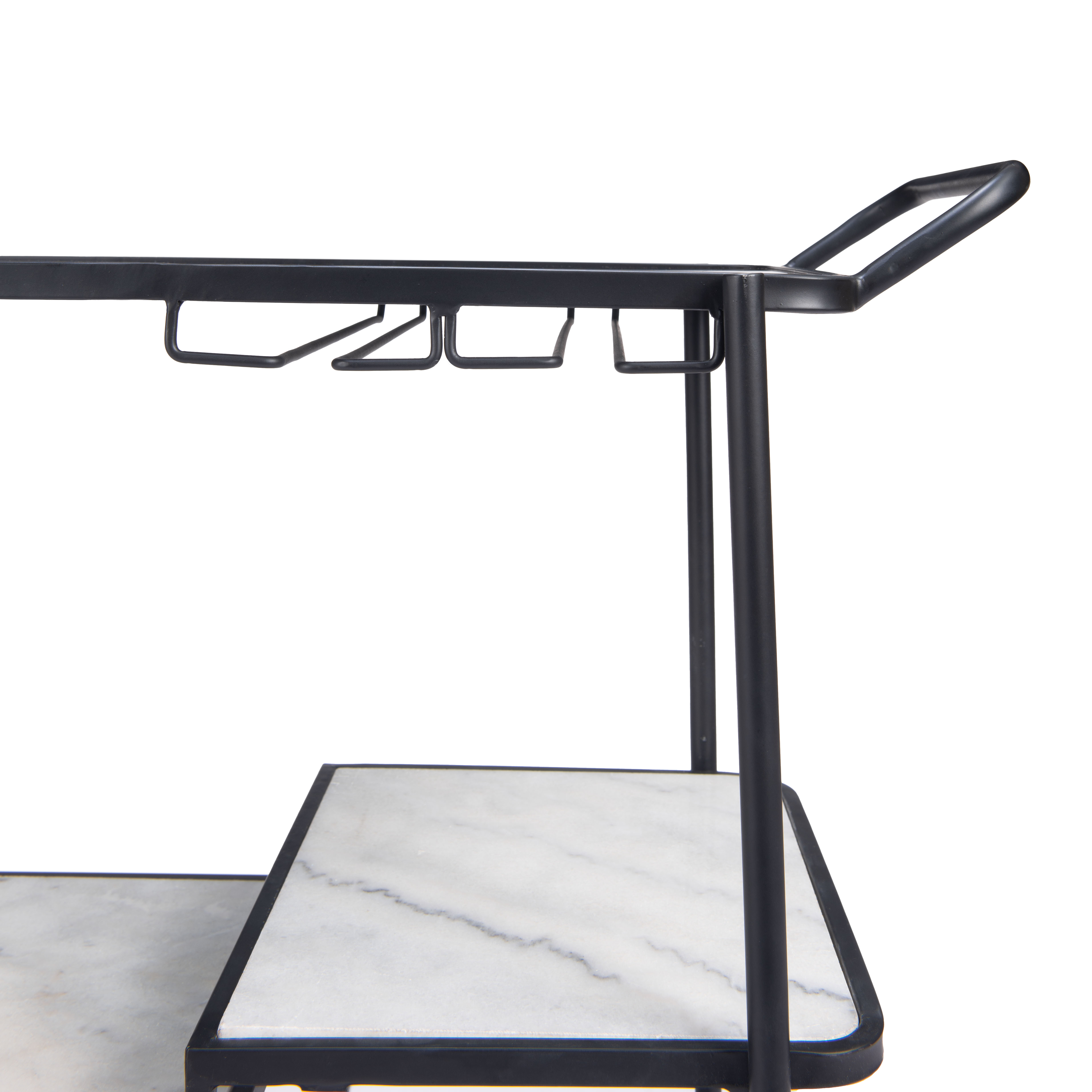 ZUO - Constanza Bar Cart in Black