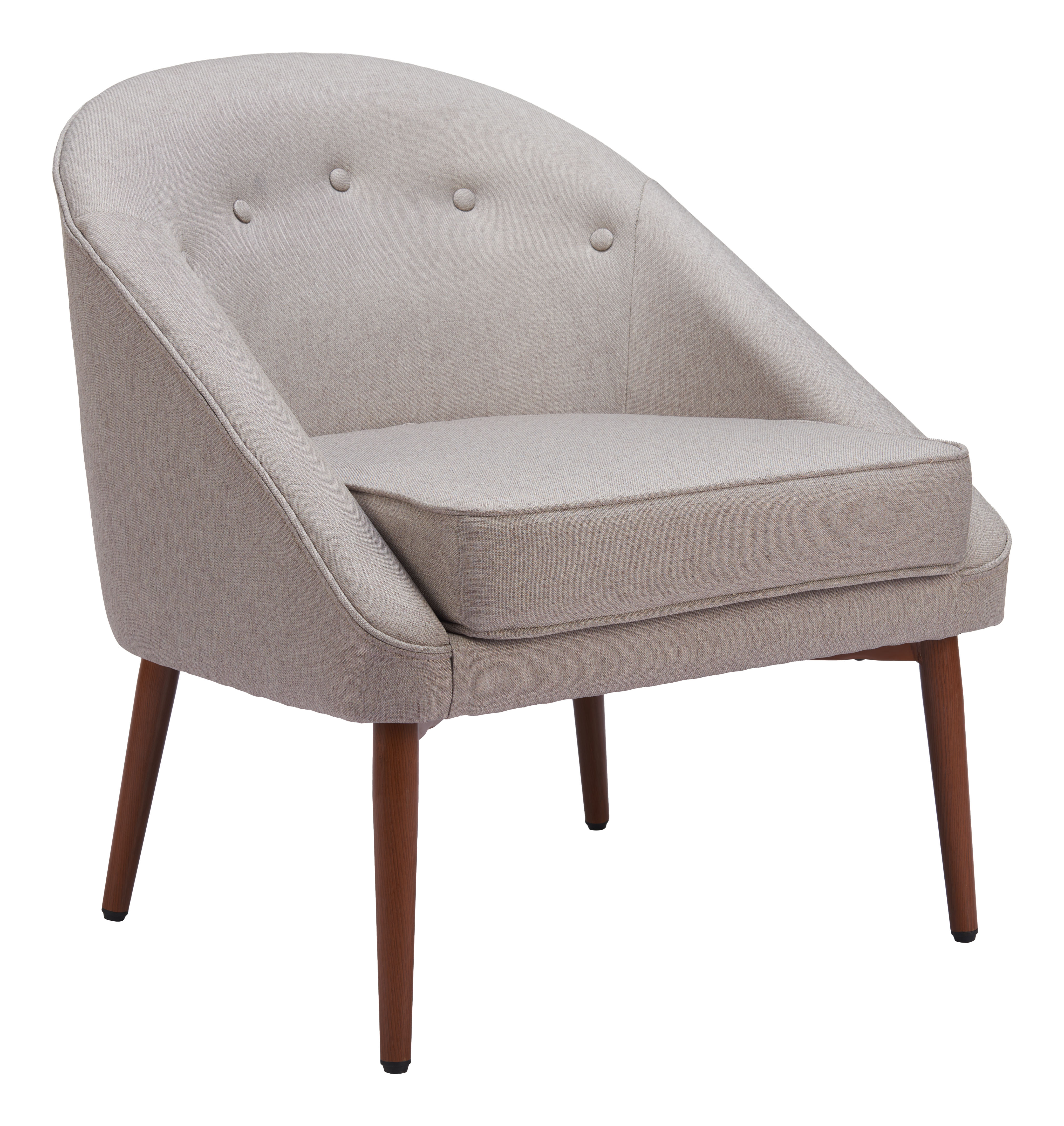 ZUO - Carter Accent Chair in Gray