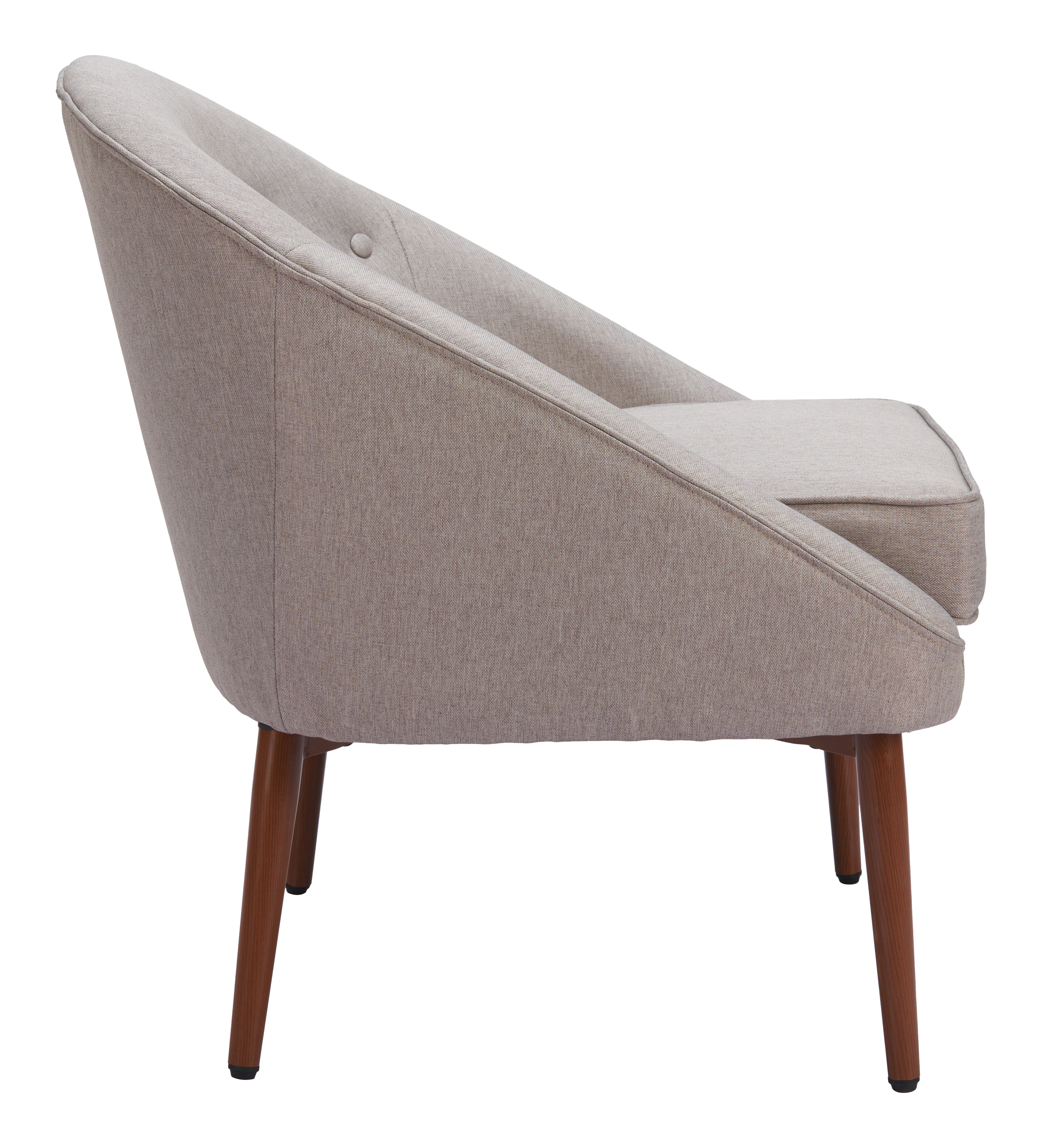 ZUO - Carter Accent Chair in Gray