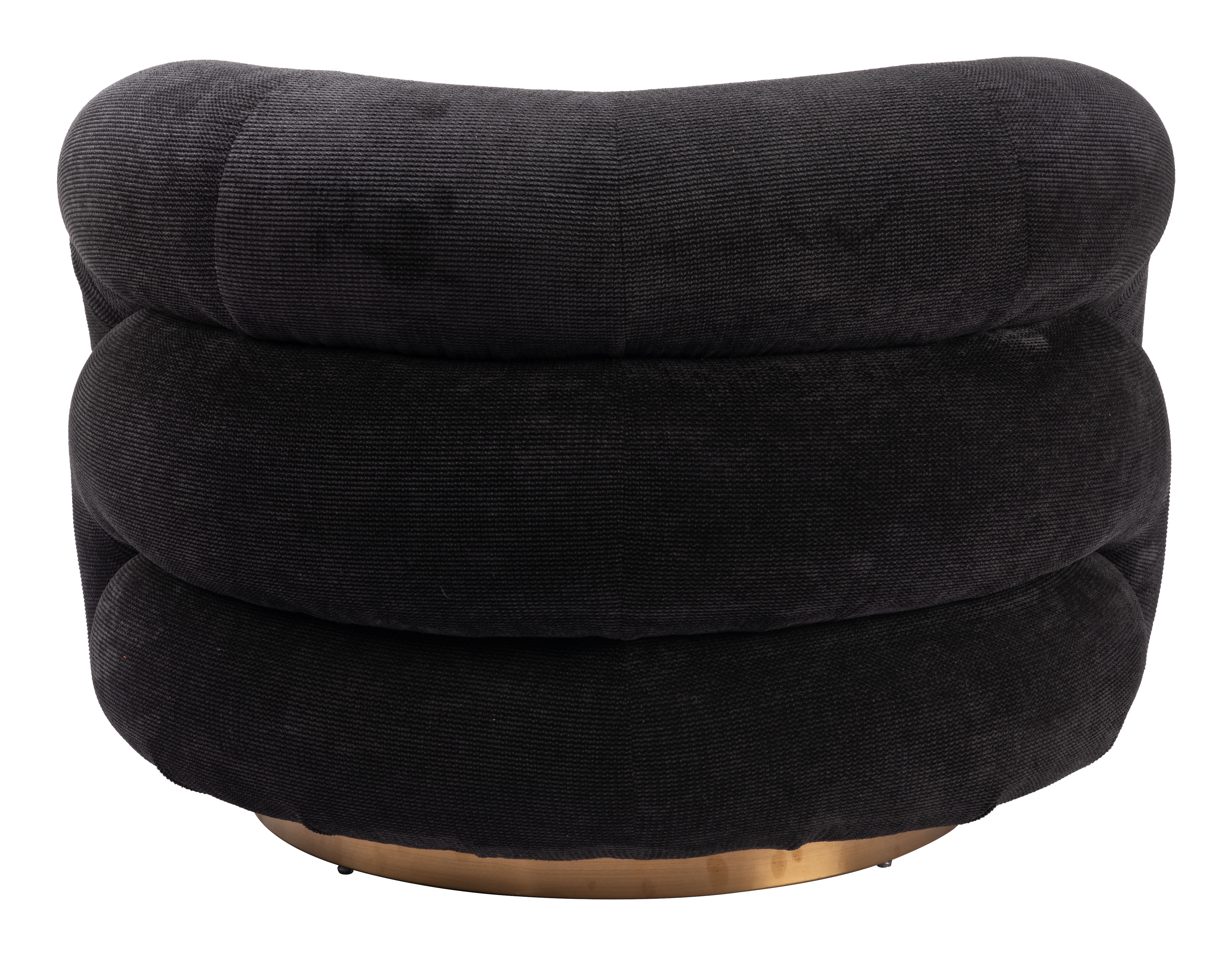 ZUO - Havn Accent Chair in Black