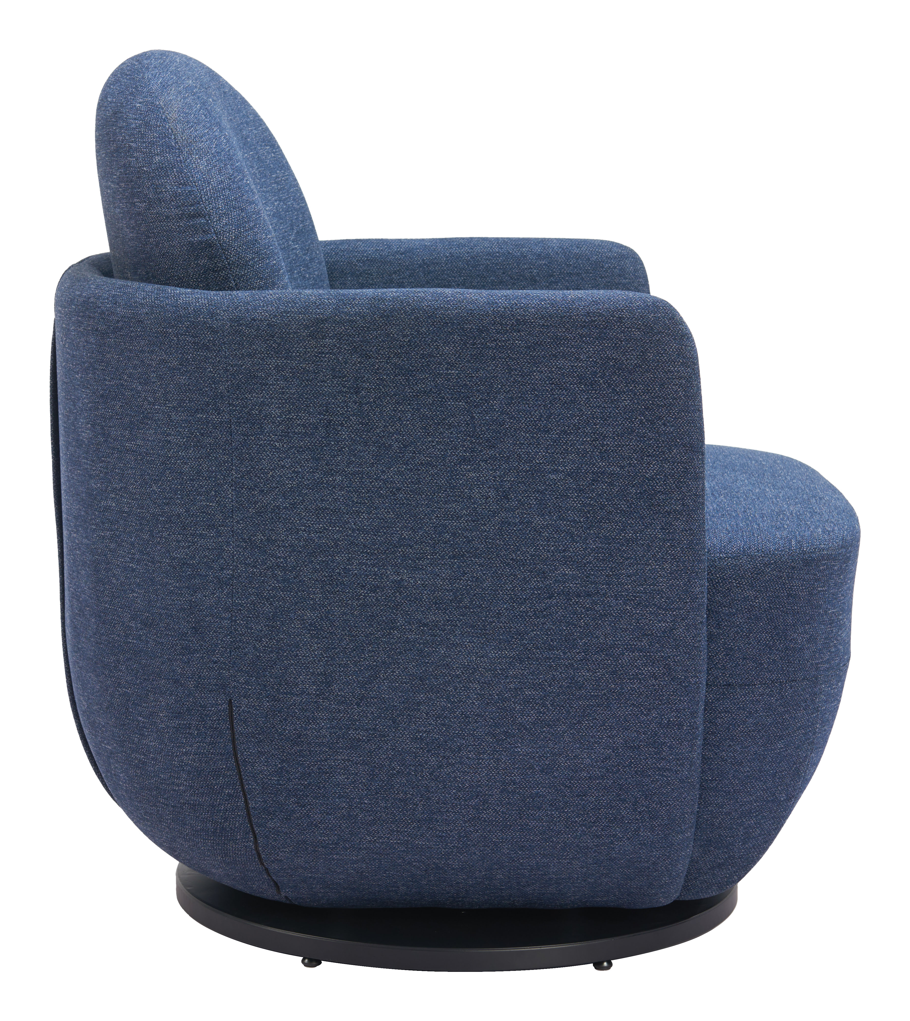 ZUO - Bant Swivel Chair in Blue