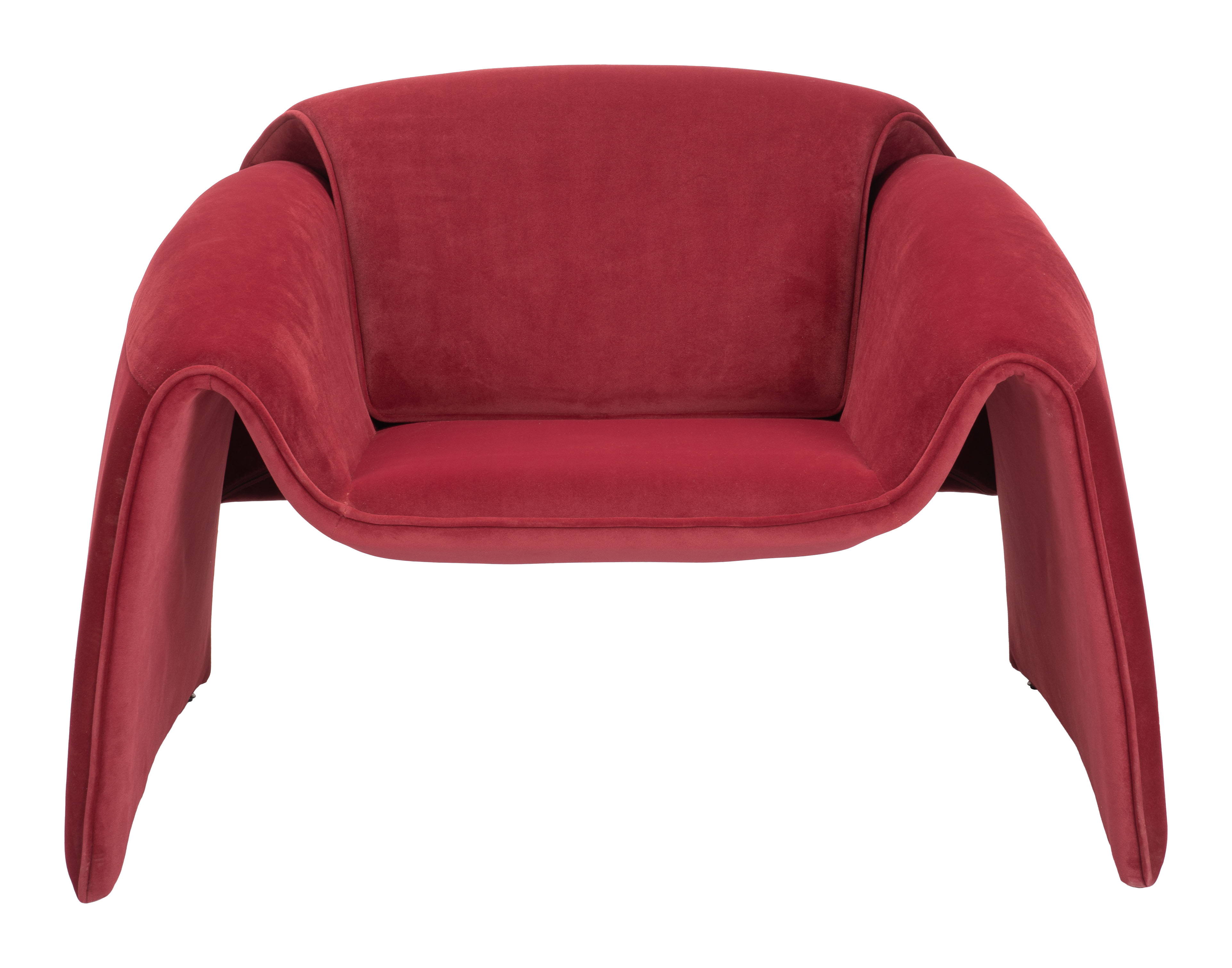 ZUO Horten Accent Chair - Red