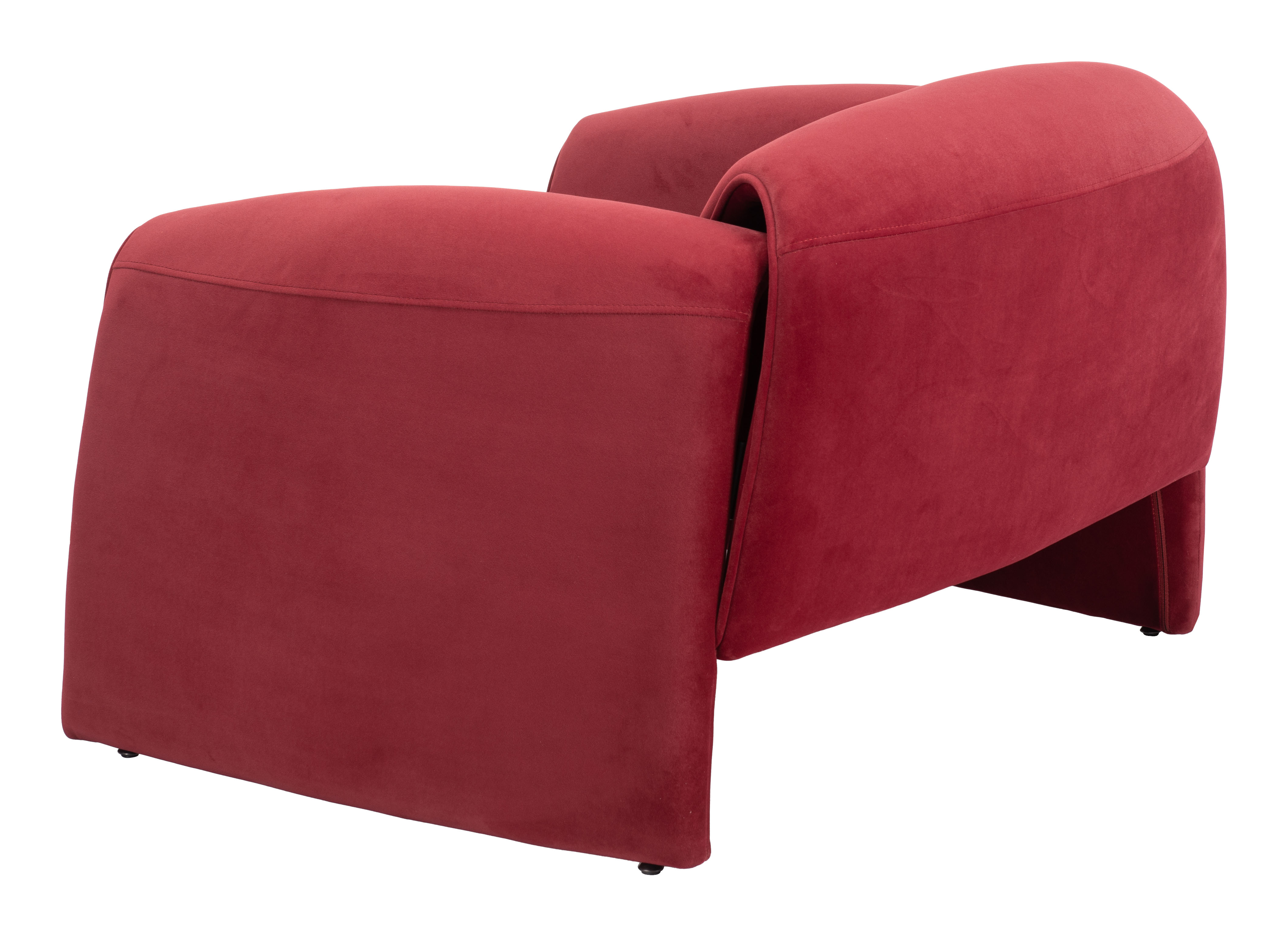 ZUO Horten Accent Chair - Red