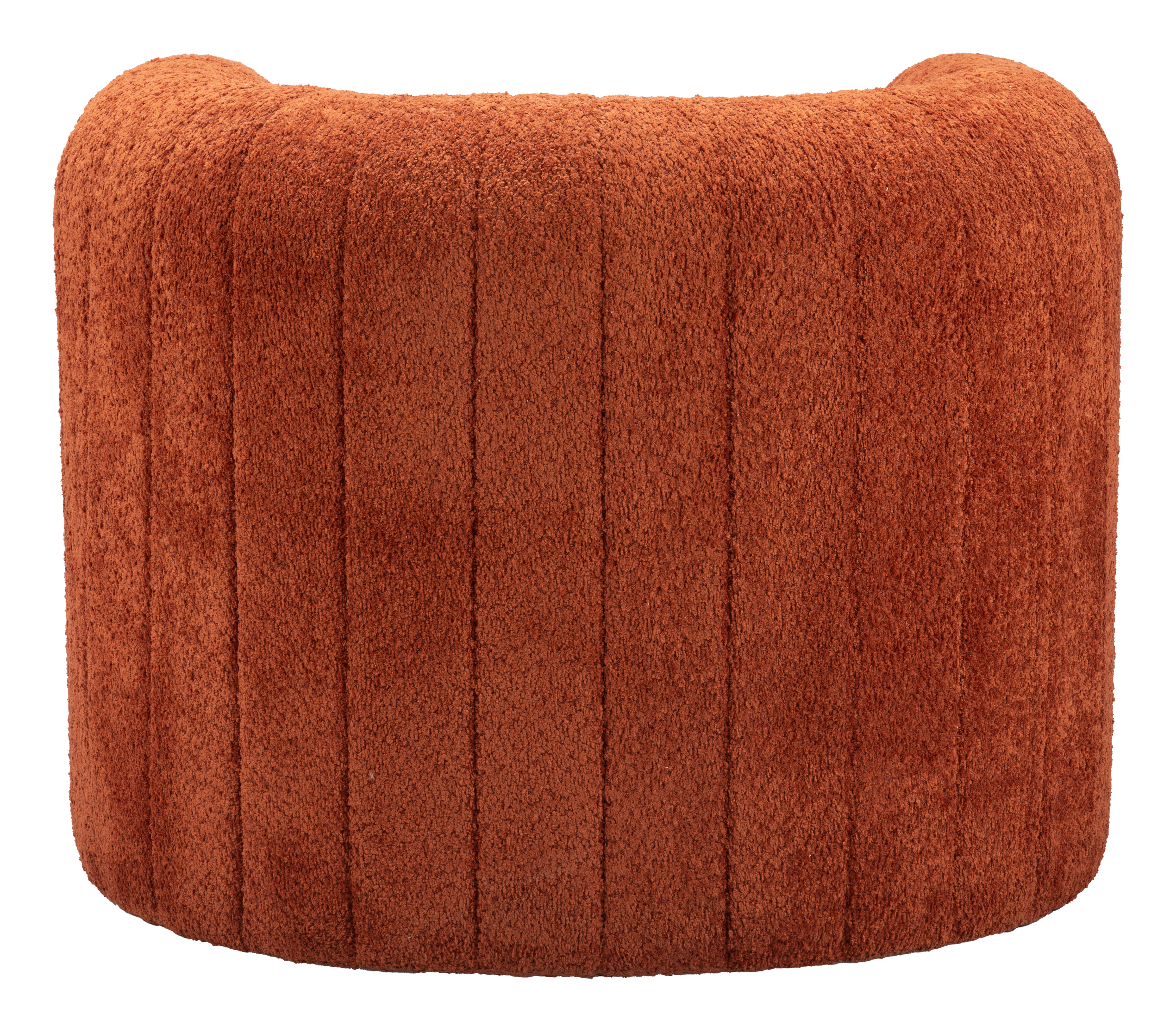 ZUO Viana Accent Chair - Burnt Orange
