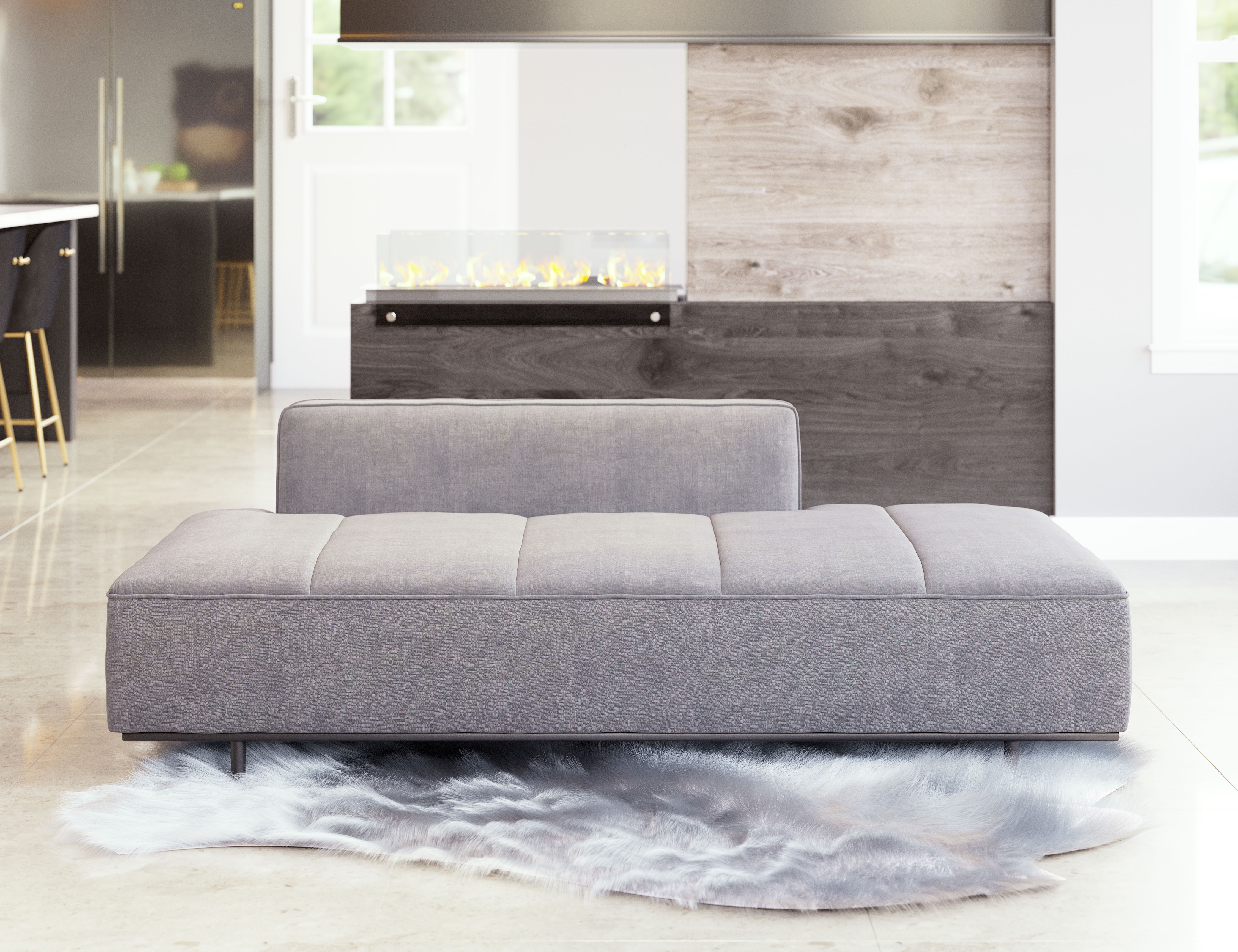 ZUO Confection Sofa - Gray