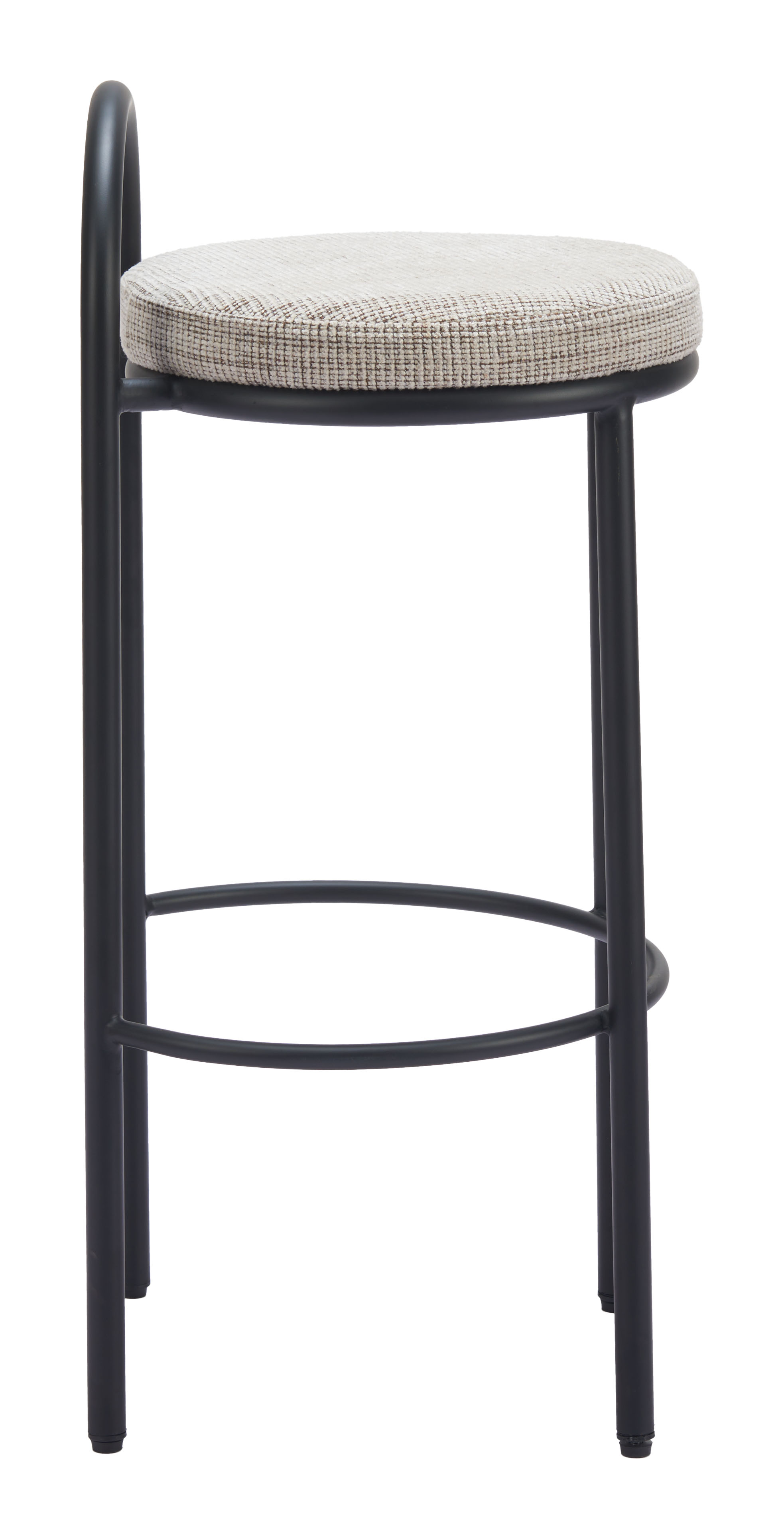 ZUO - Sisal Barstool (Set of 2) in Beige Tweed