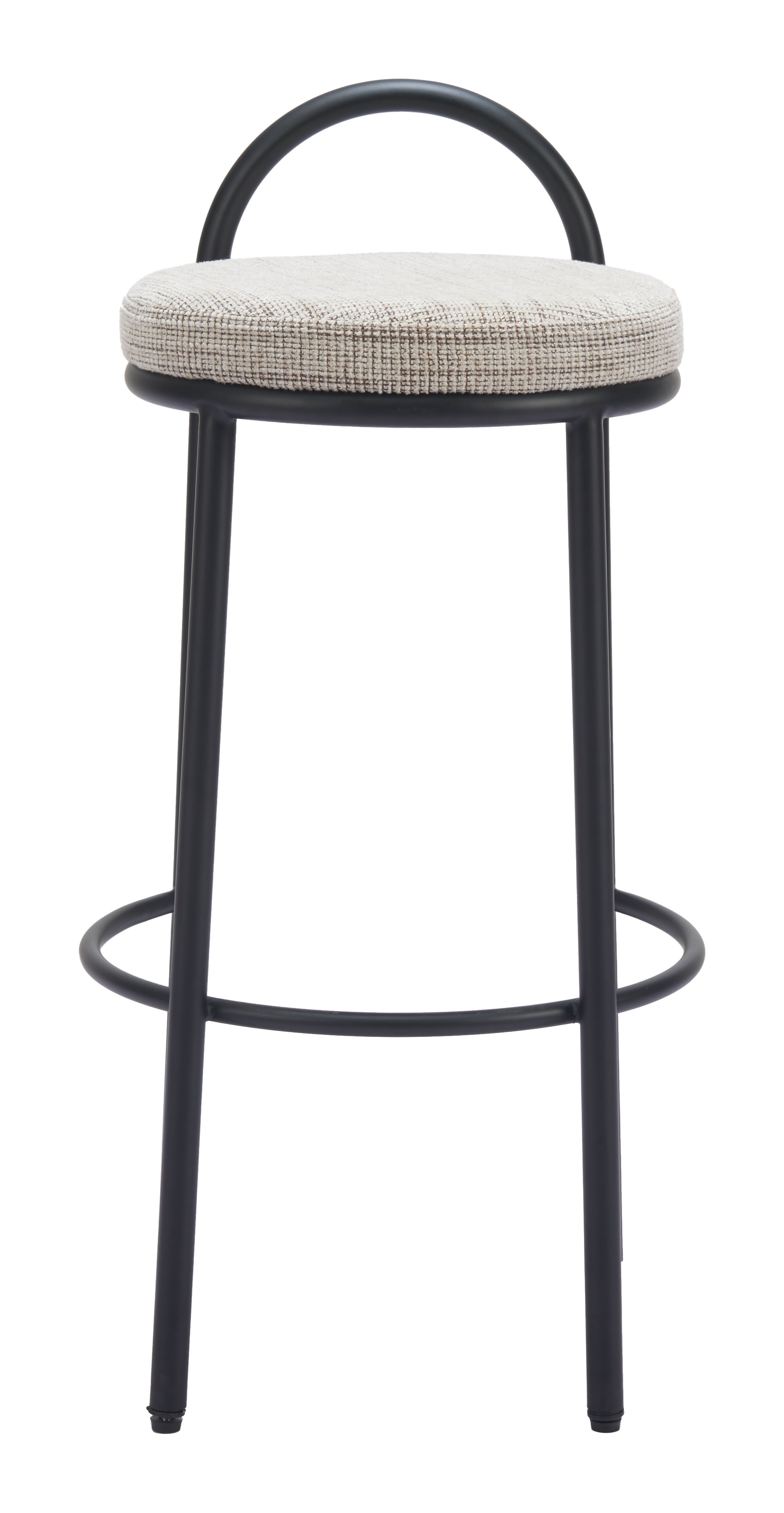 ZUO - Sisal Barstool (Set of 2) in Beige Tweed
