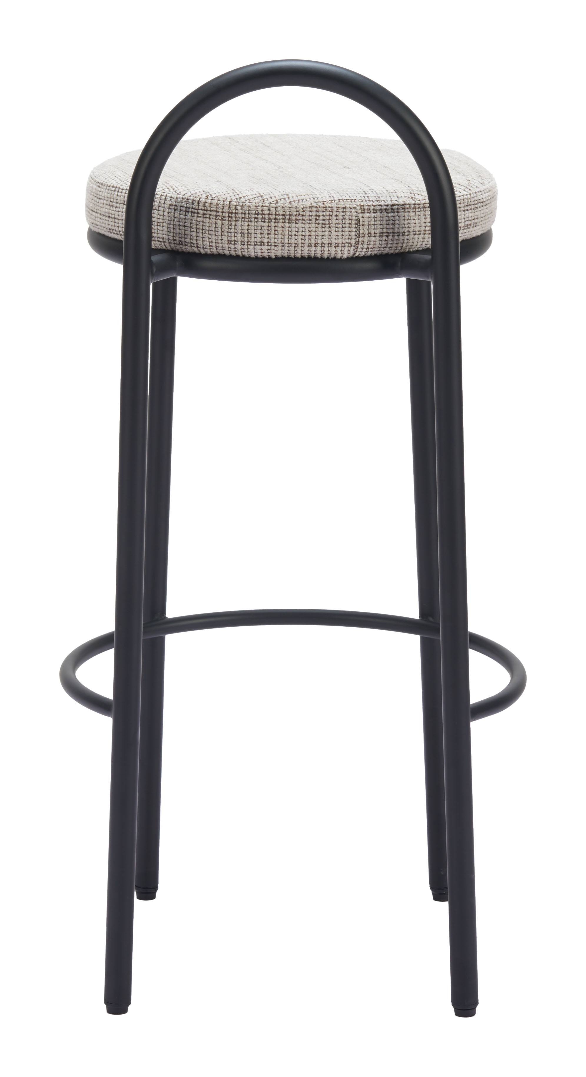 ZUO - Sisal Barstool (Set of 2) in Beige Tweed