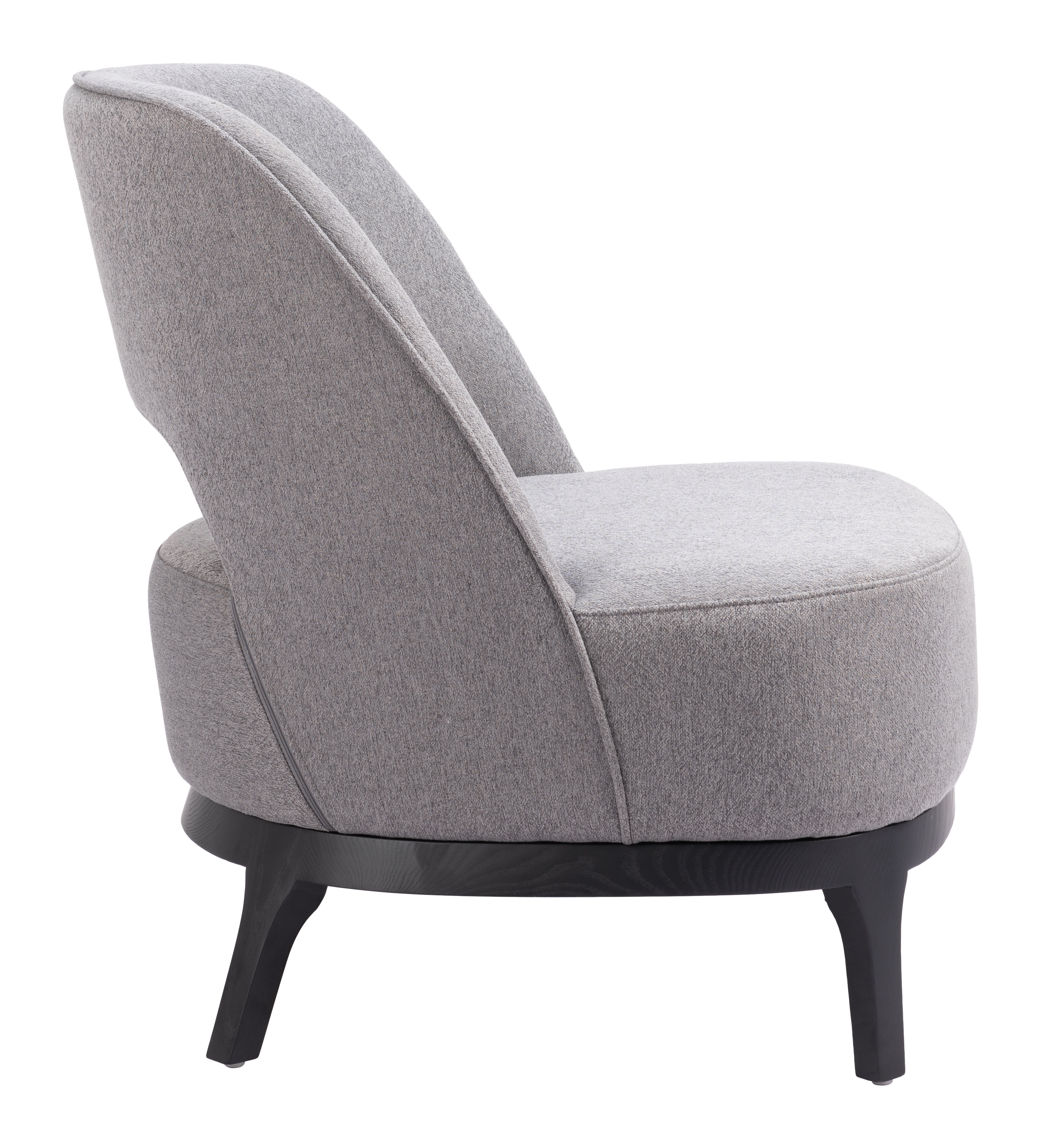 ZUO Mistley Accent Chair - Gray