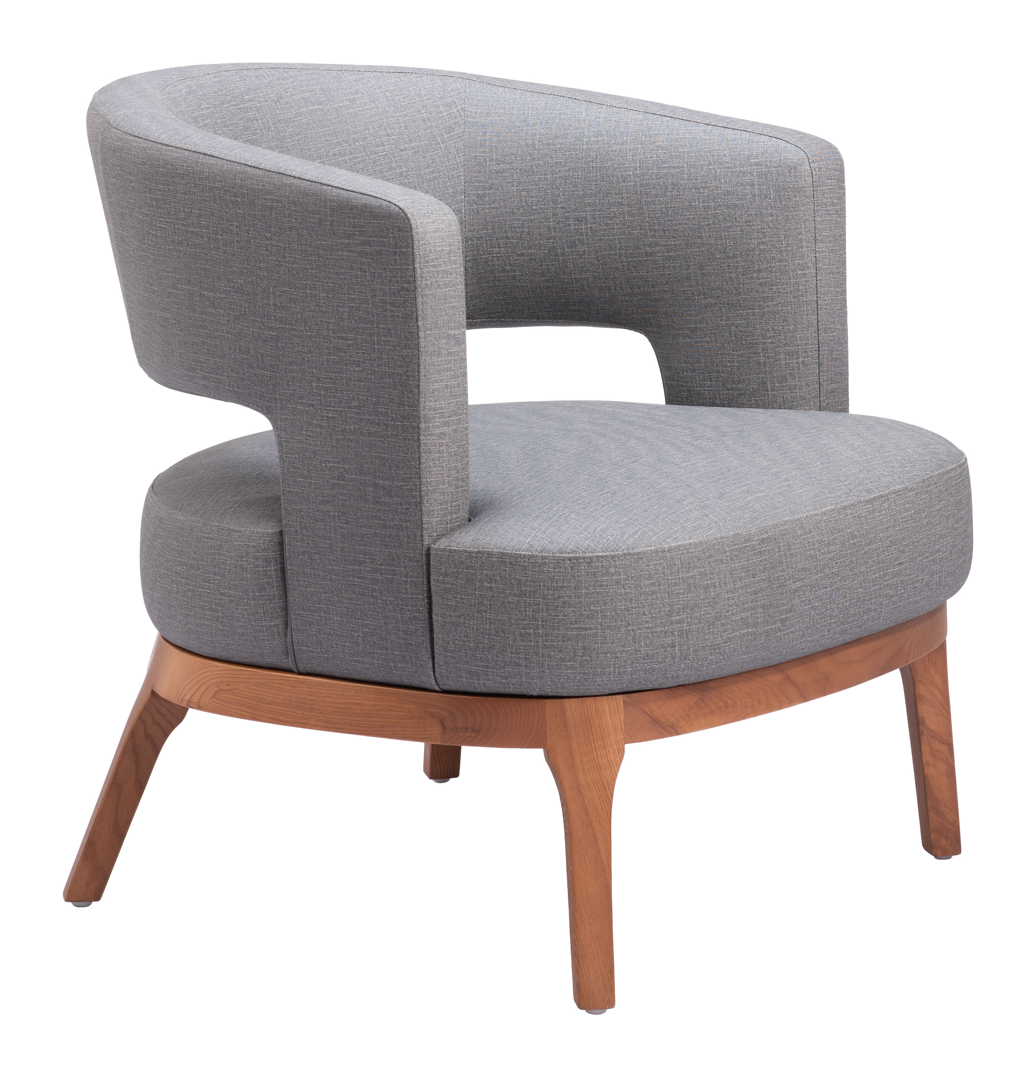 ZUO - Penryn Accent Chair in Slate Gray