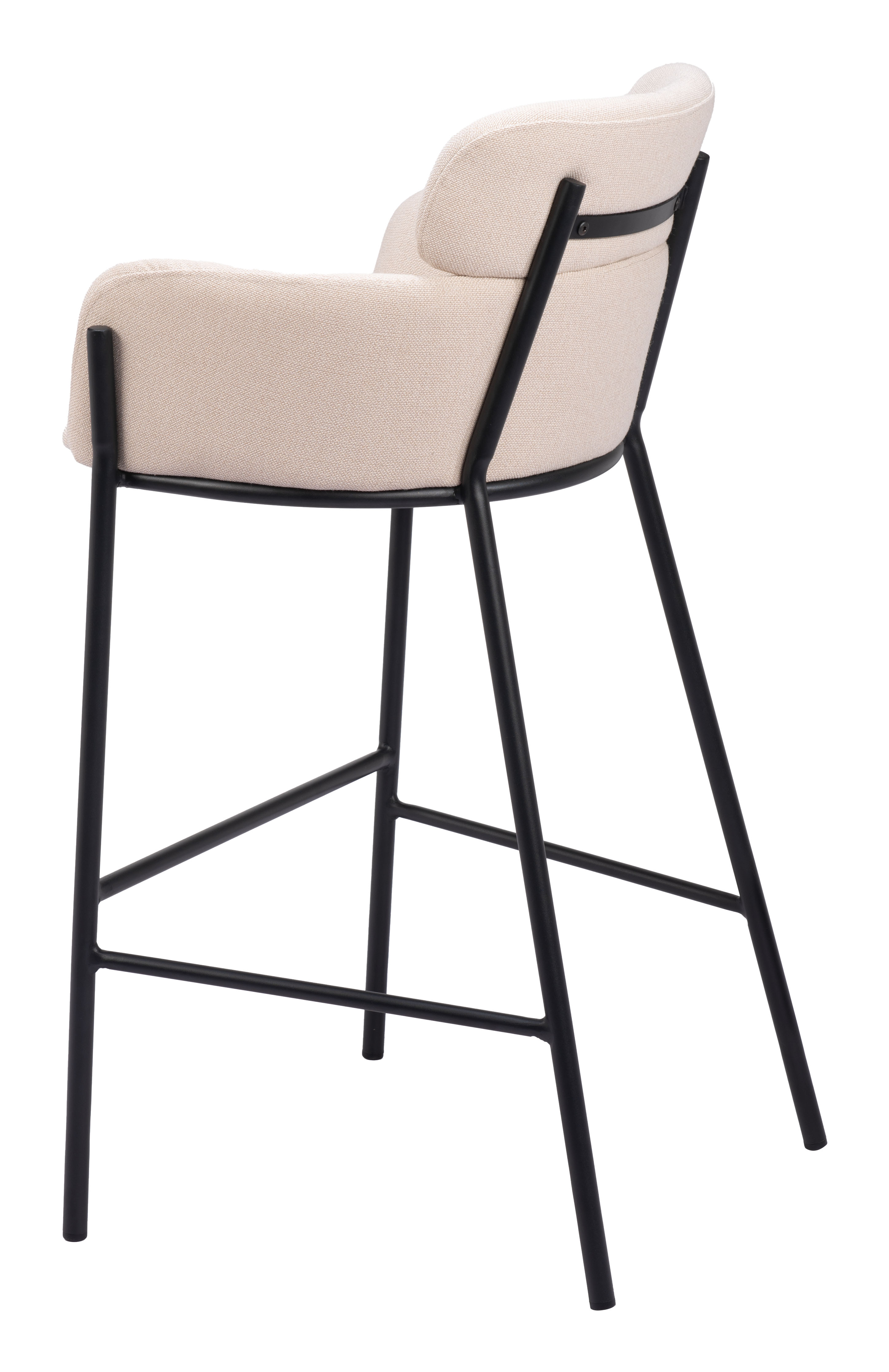 ZUO Bremor Barstool - Beige