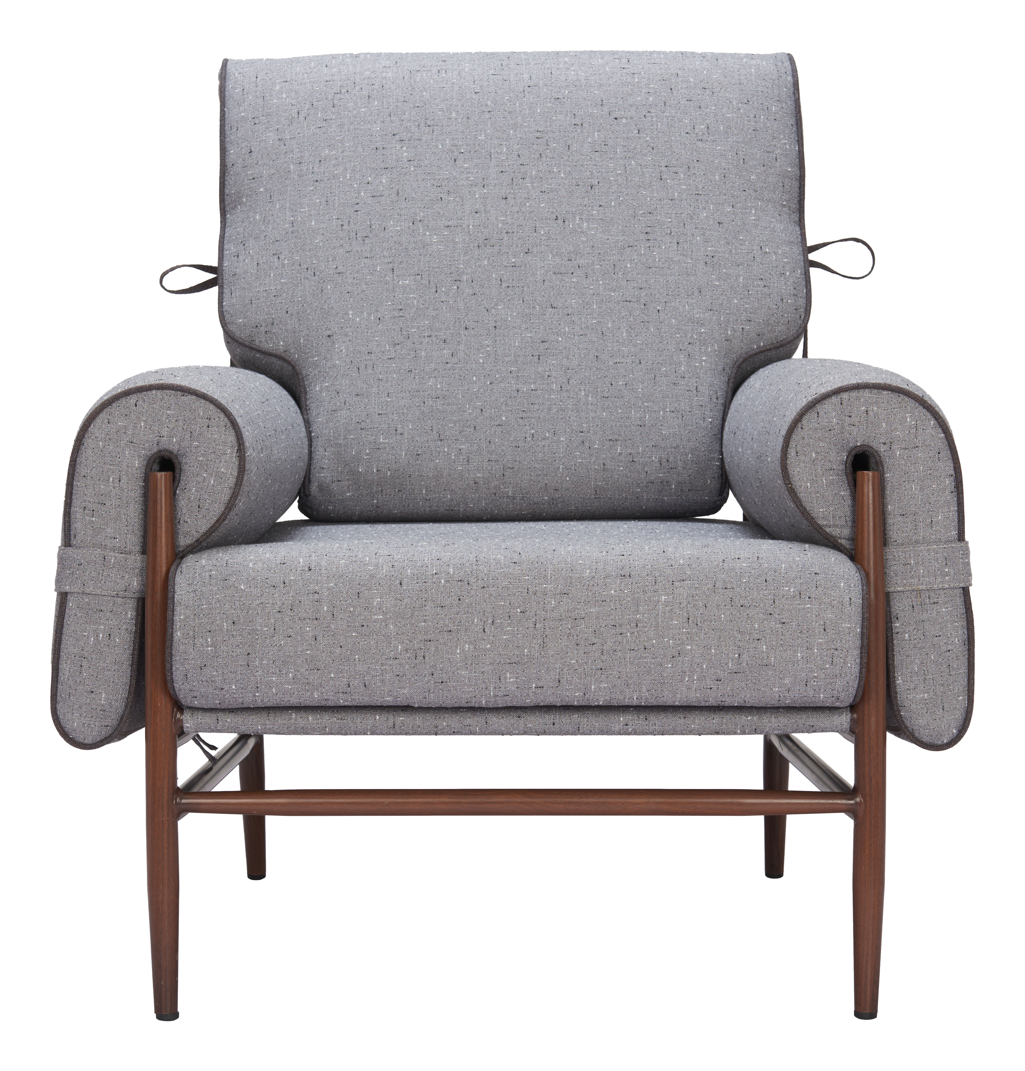 ZUO - Klem Accent Chair in Gray