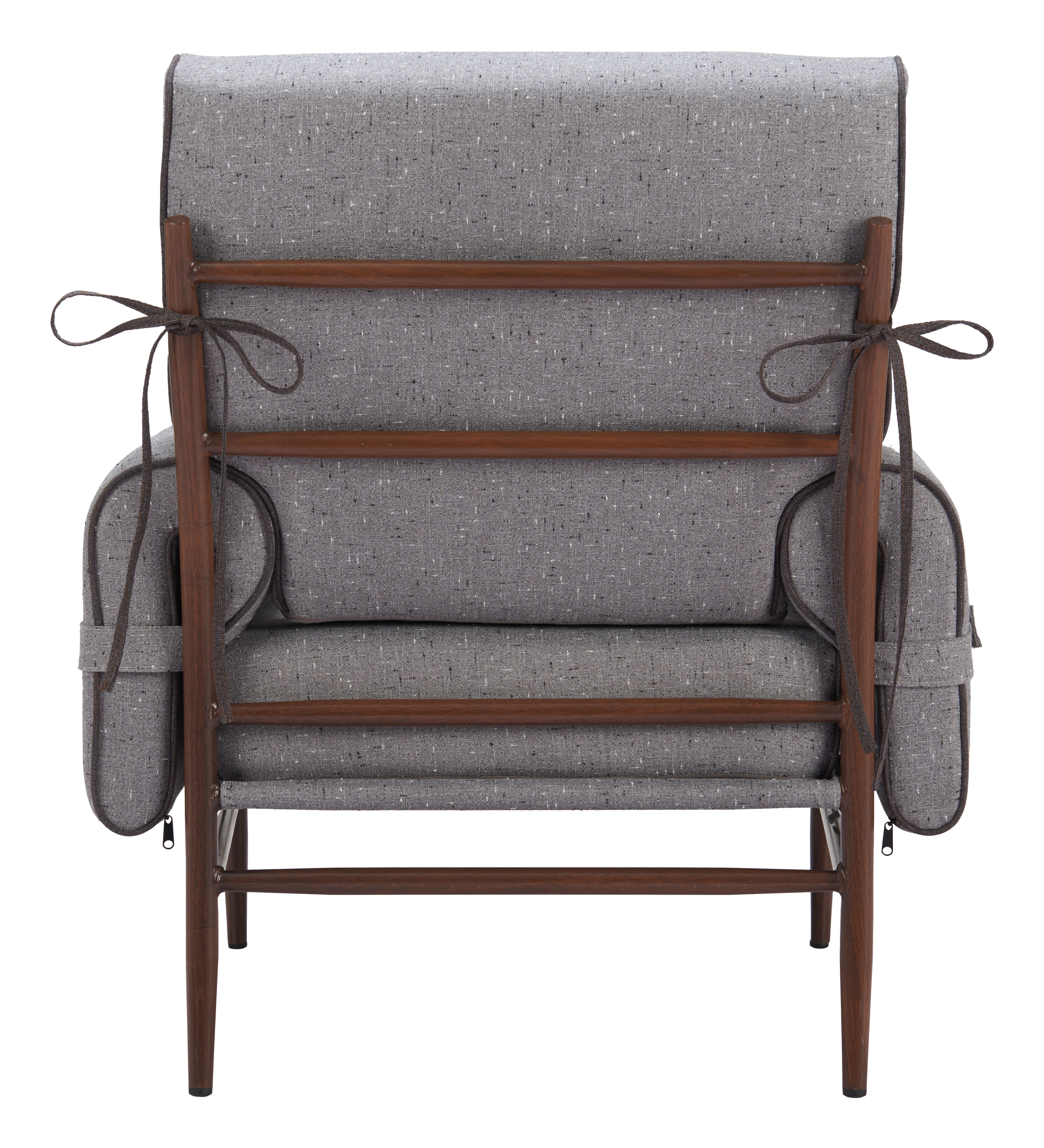 ZUO - Klem Accent Chair in Gray