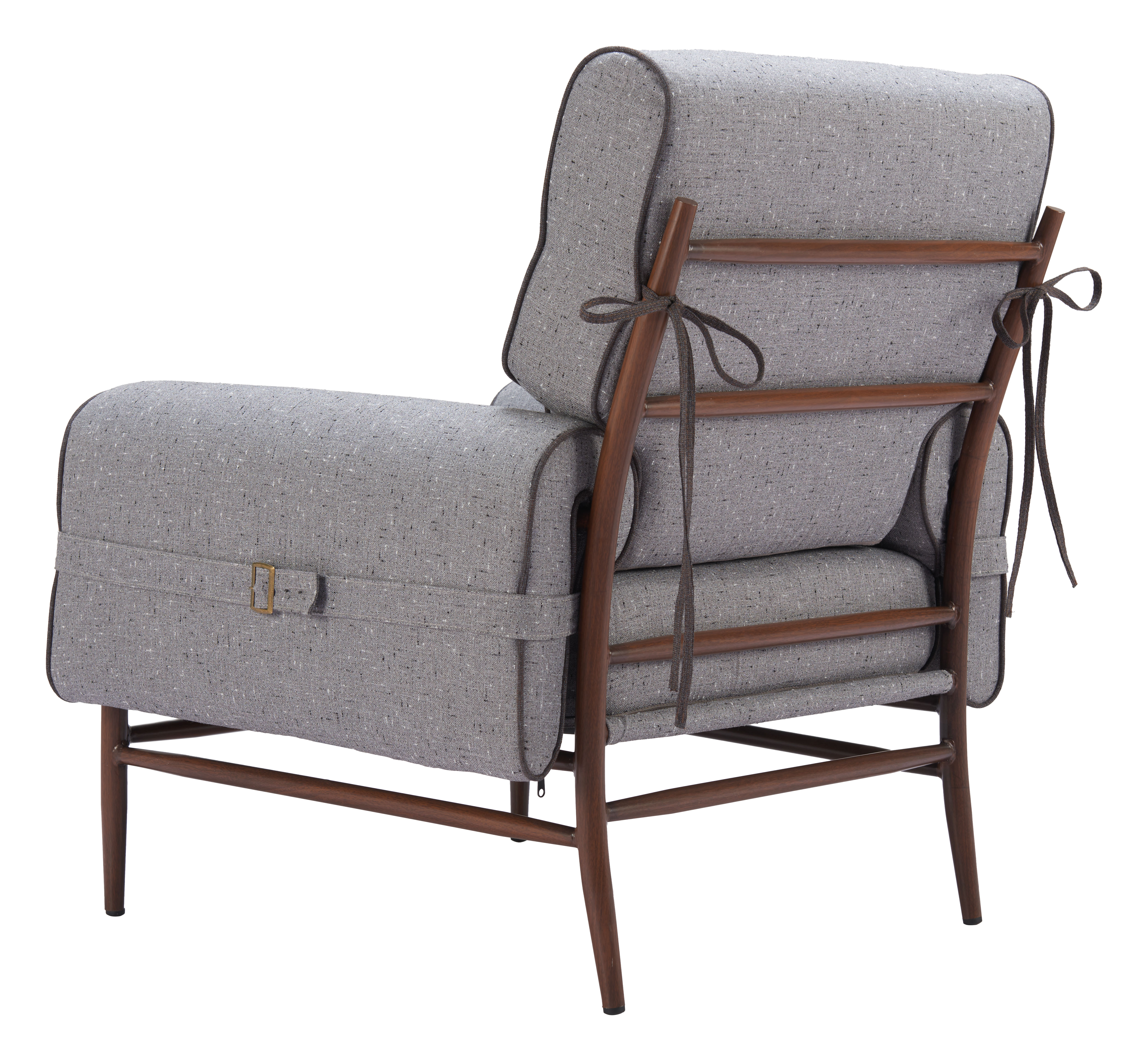 ZUO - Klem Accent Chair in Gray