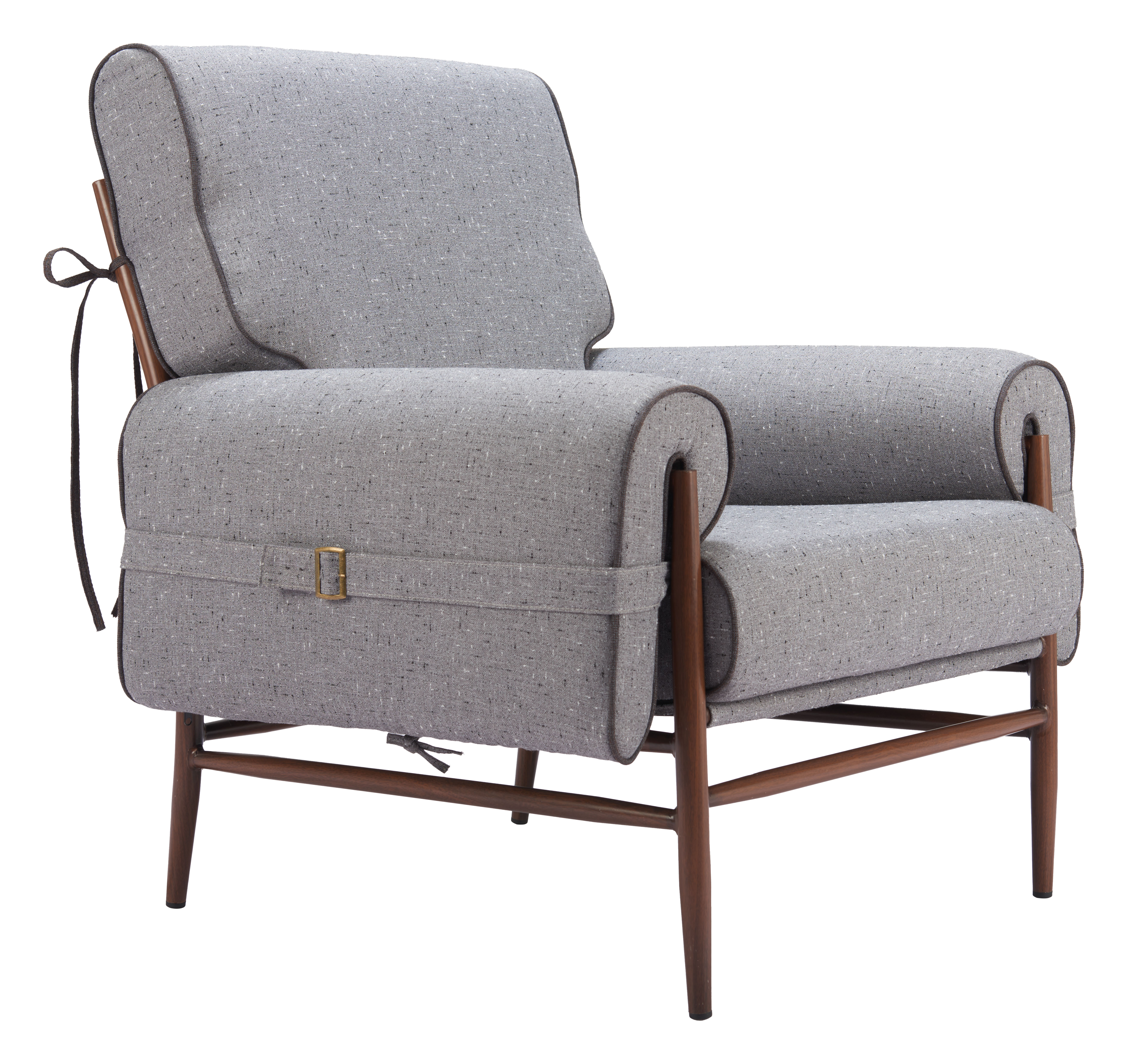 ZUO - Klem Accent Chair in Gray