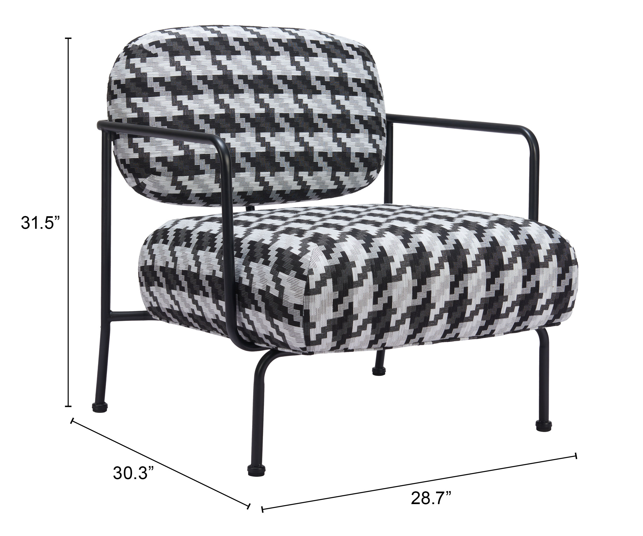 ZUO - Ulet Accent Chair in Multi-Color