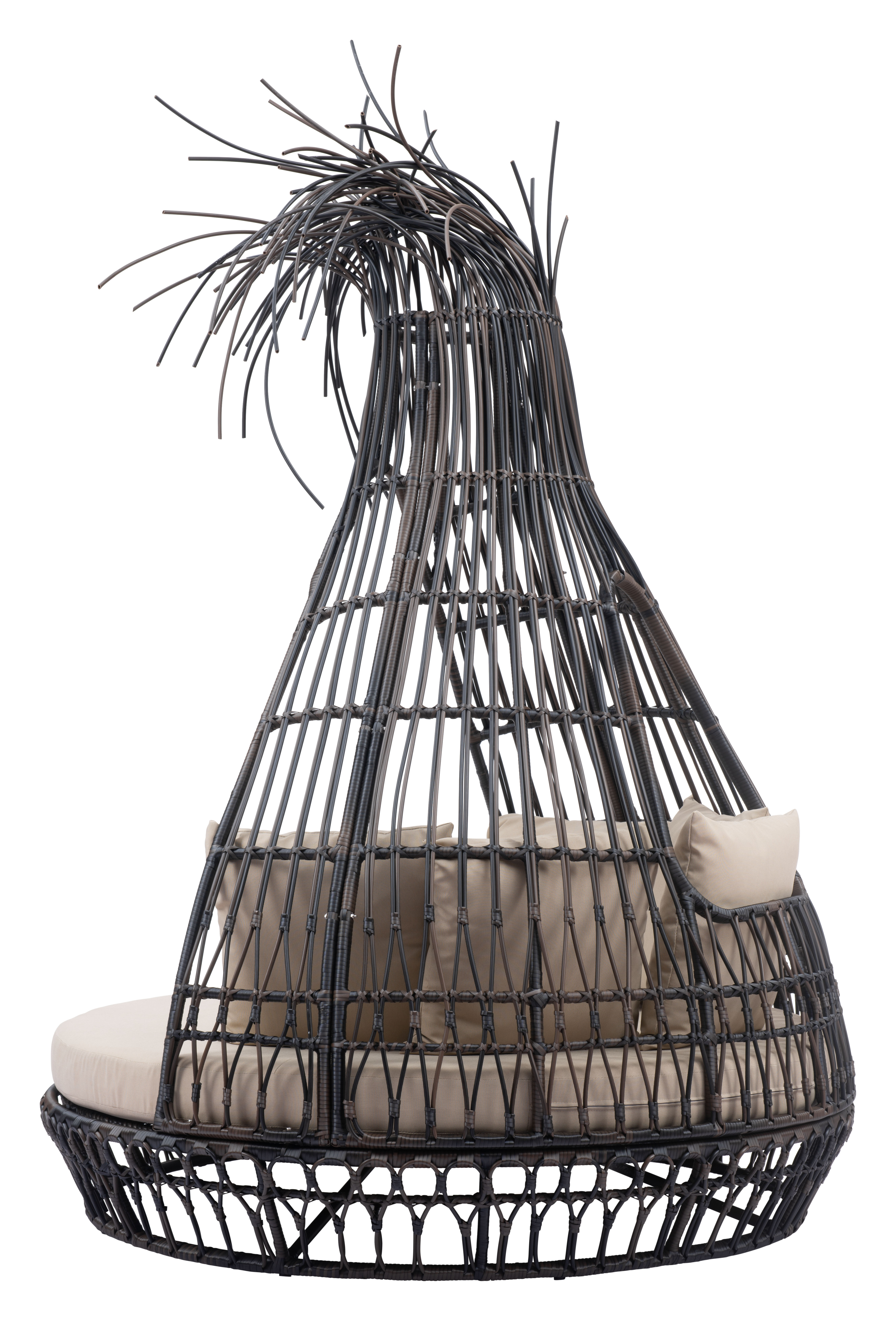 ZUO - Tangalle Daybed in Brown/Beige