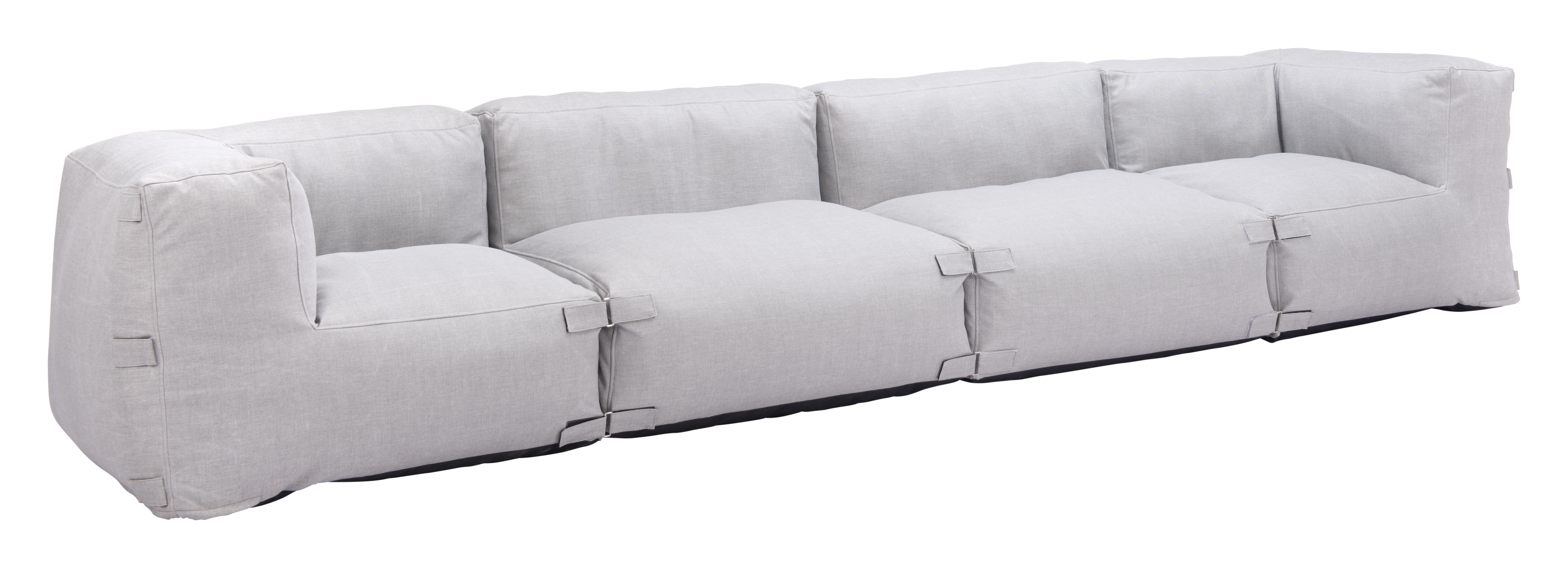 ZUO Luanda Middle Chair - Gray