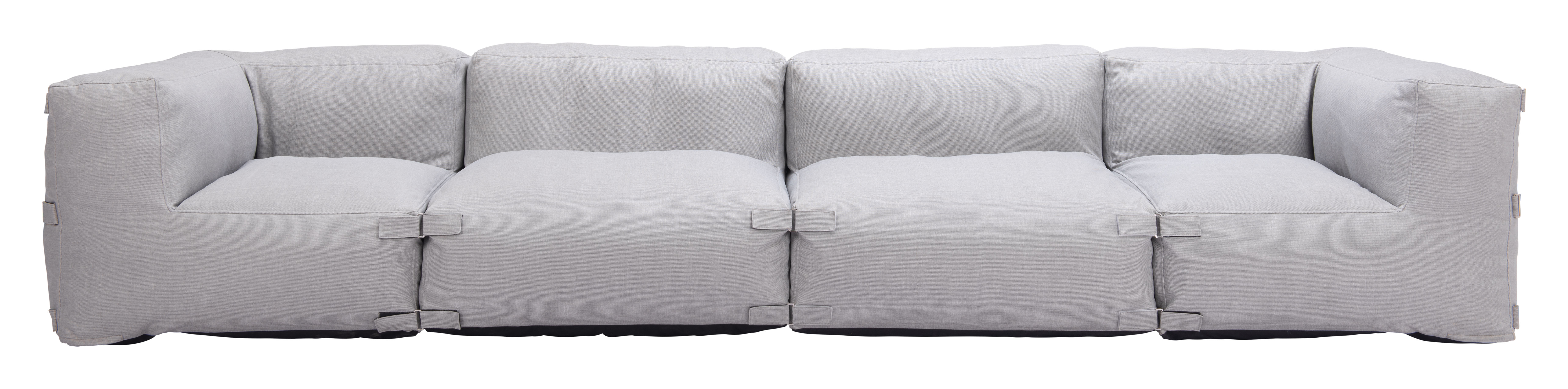 ZUO Luanda Middle Chair - Gray