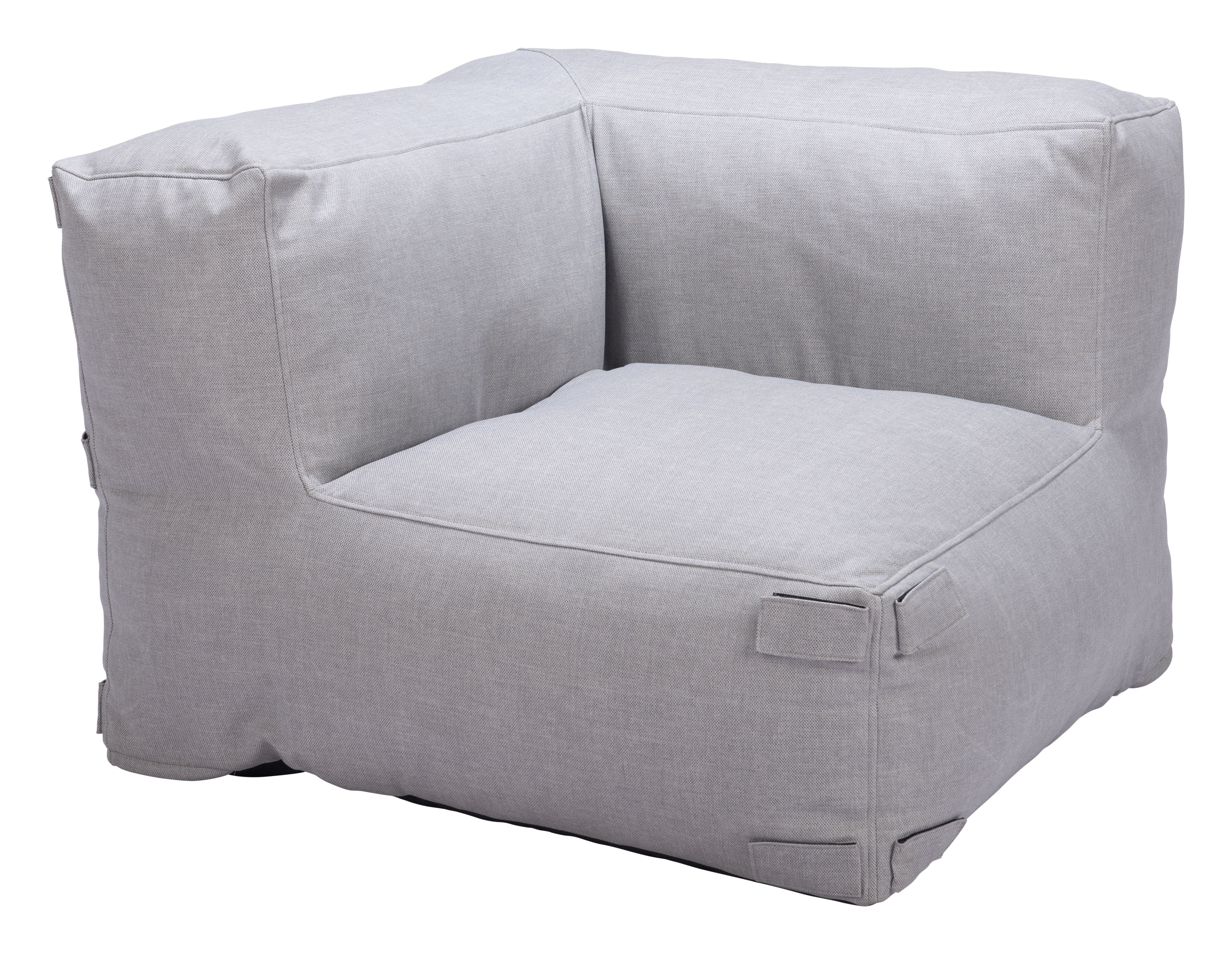 ZUO Luanda Corner Chair - Gray
