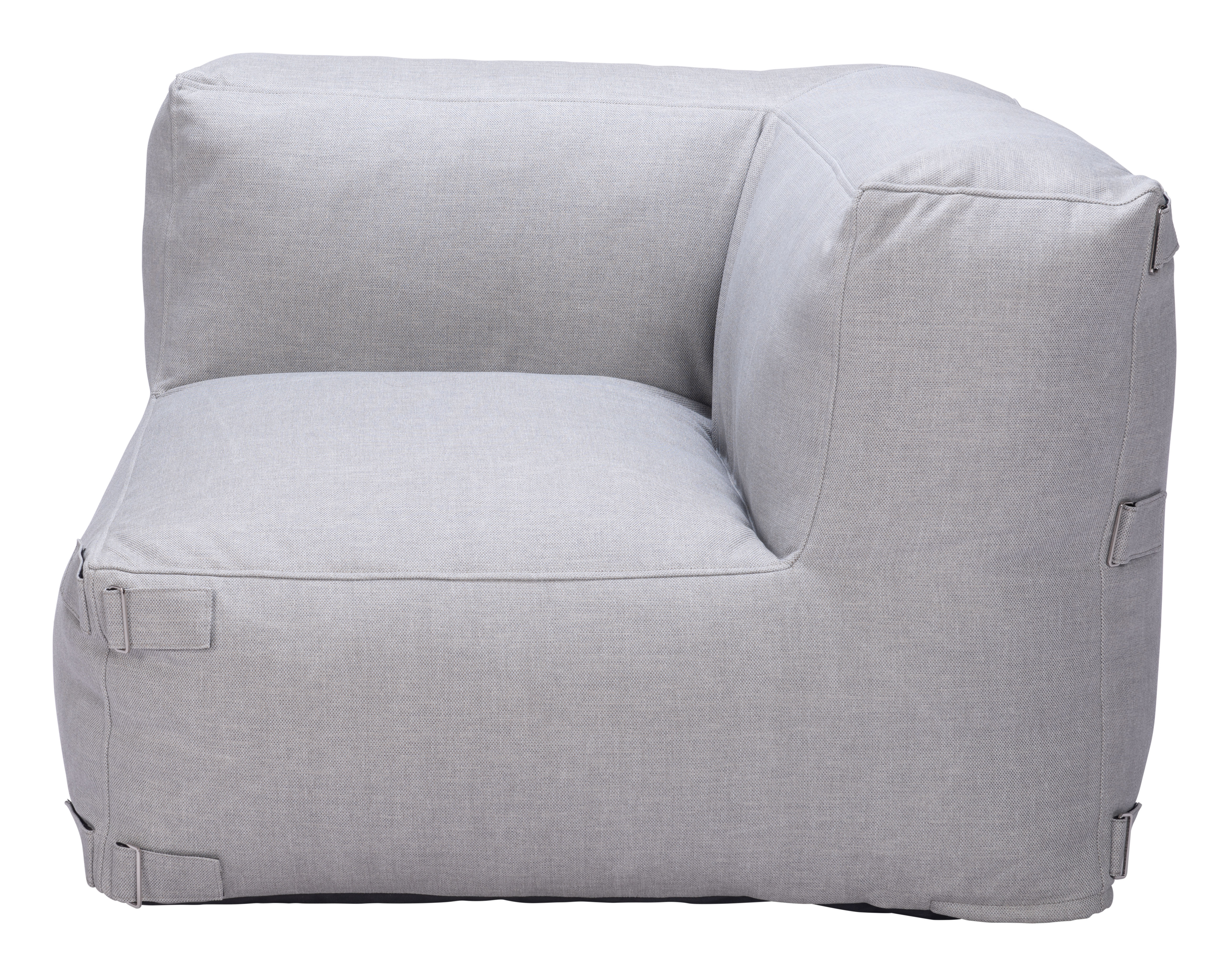 ZUO Luanda Corner Chair - Gray