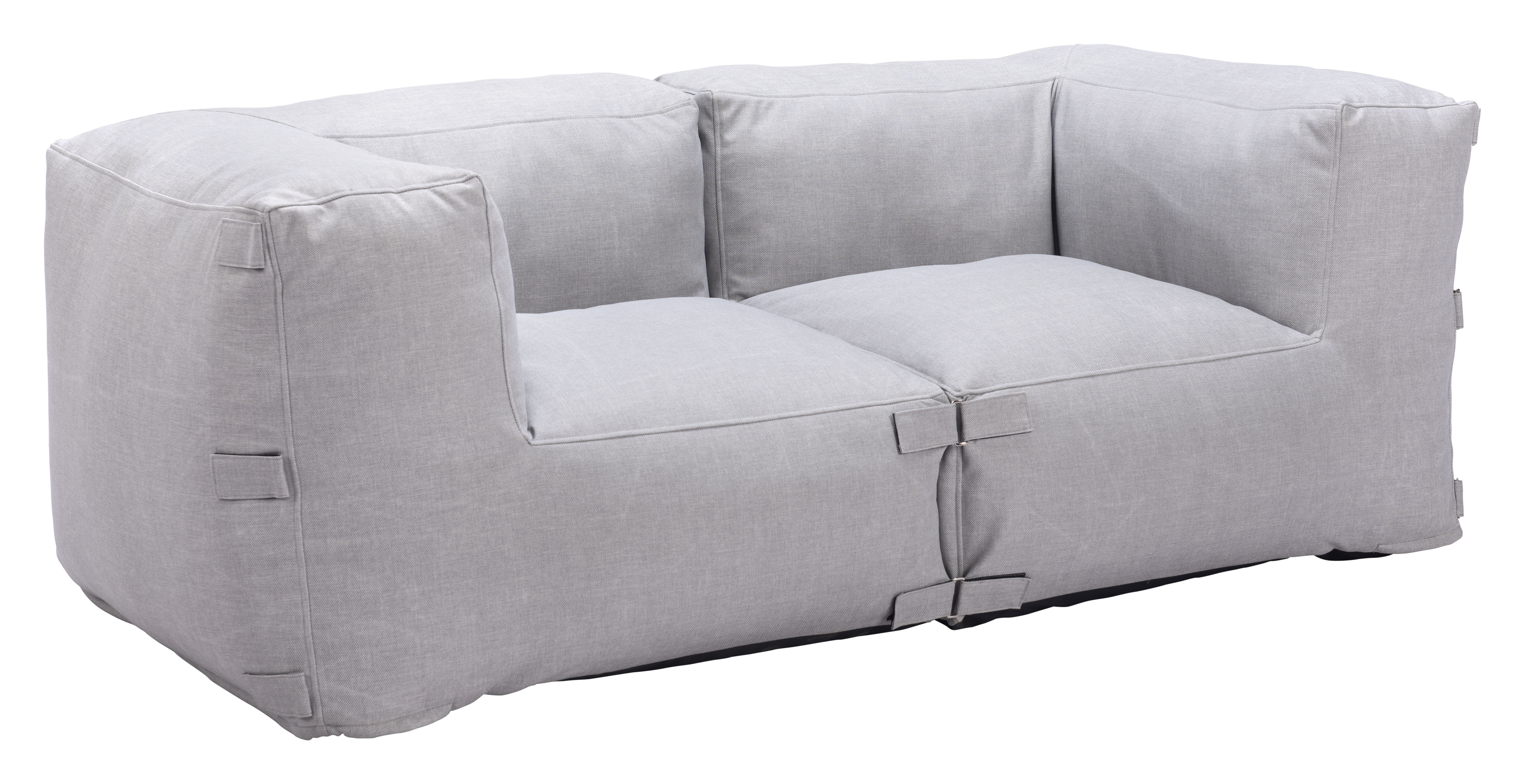 ZUO Luanda Corner Chair - Gray