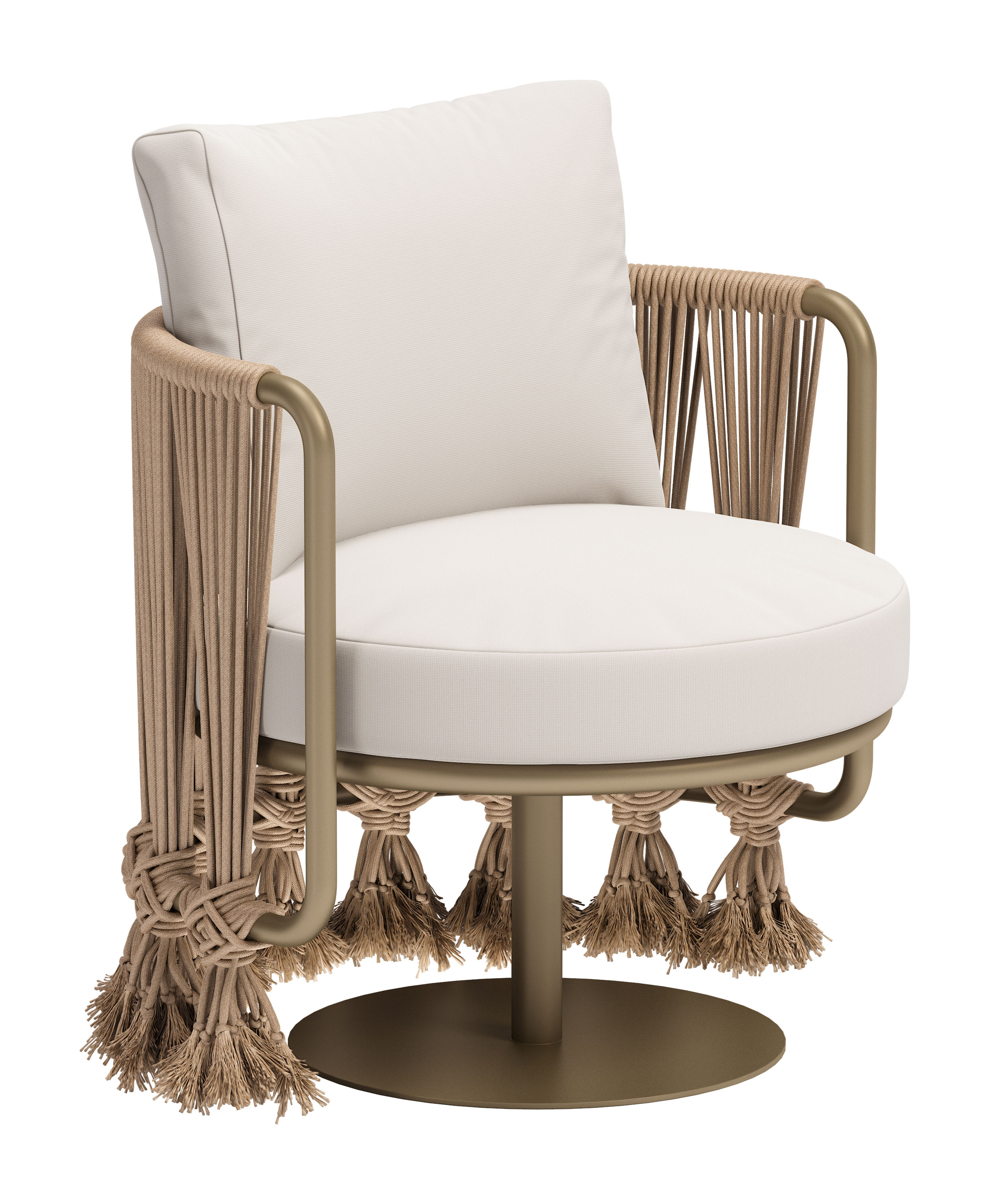 ZUO - Uzel Accent Chair in White