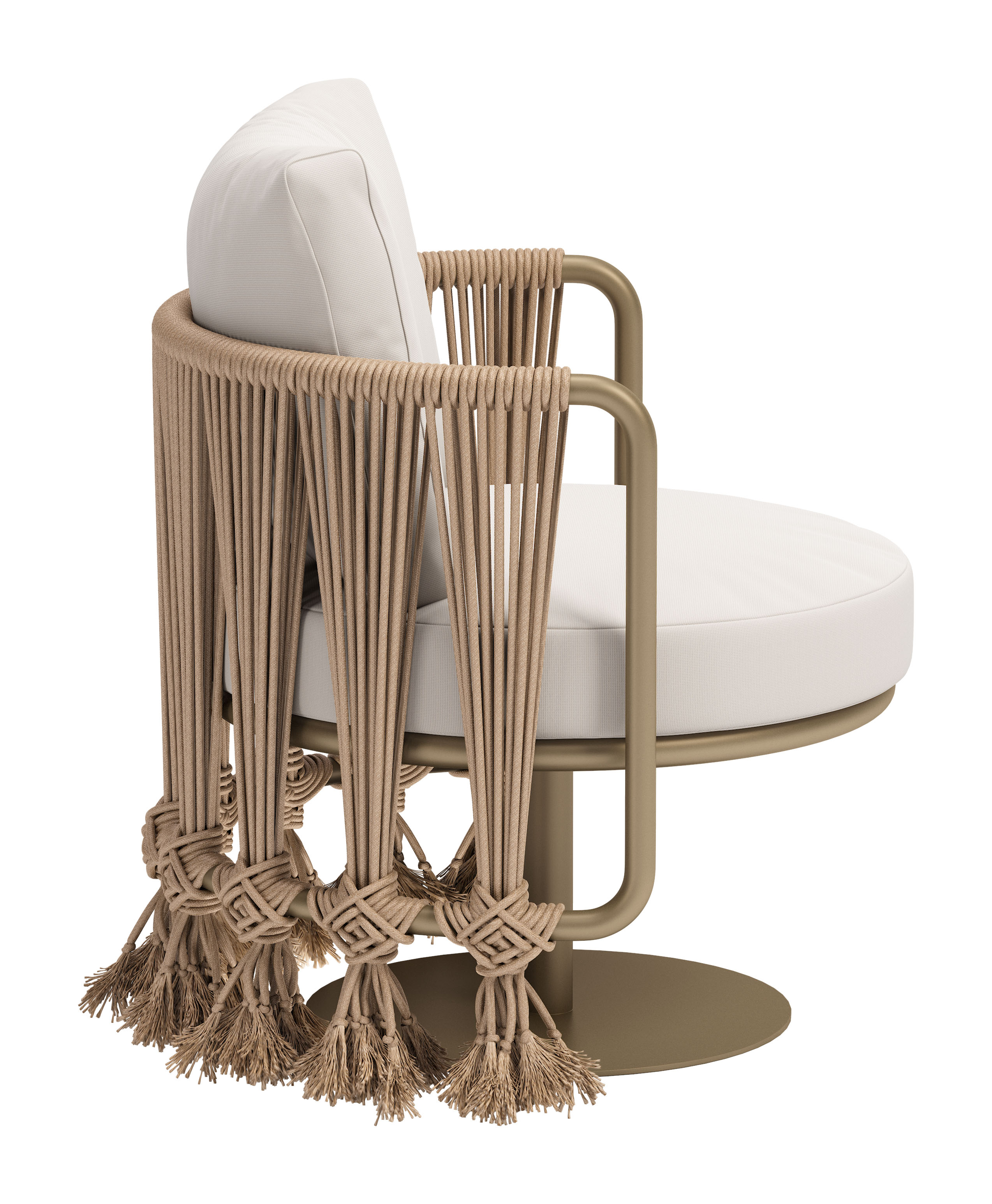 ZUO - Uzel Accent Chair in White