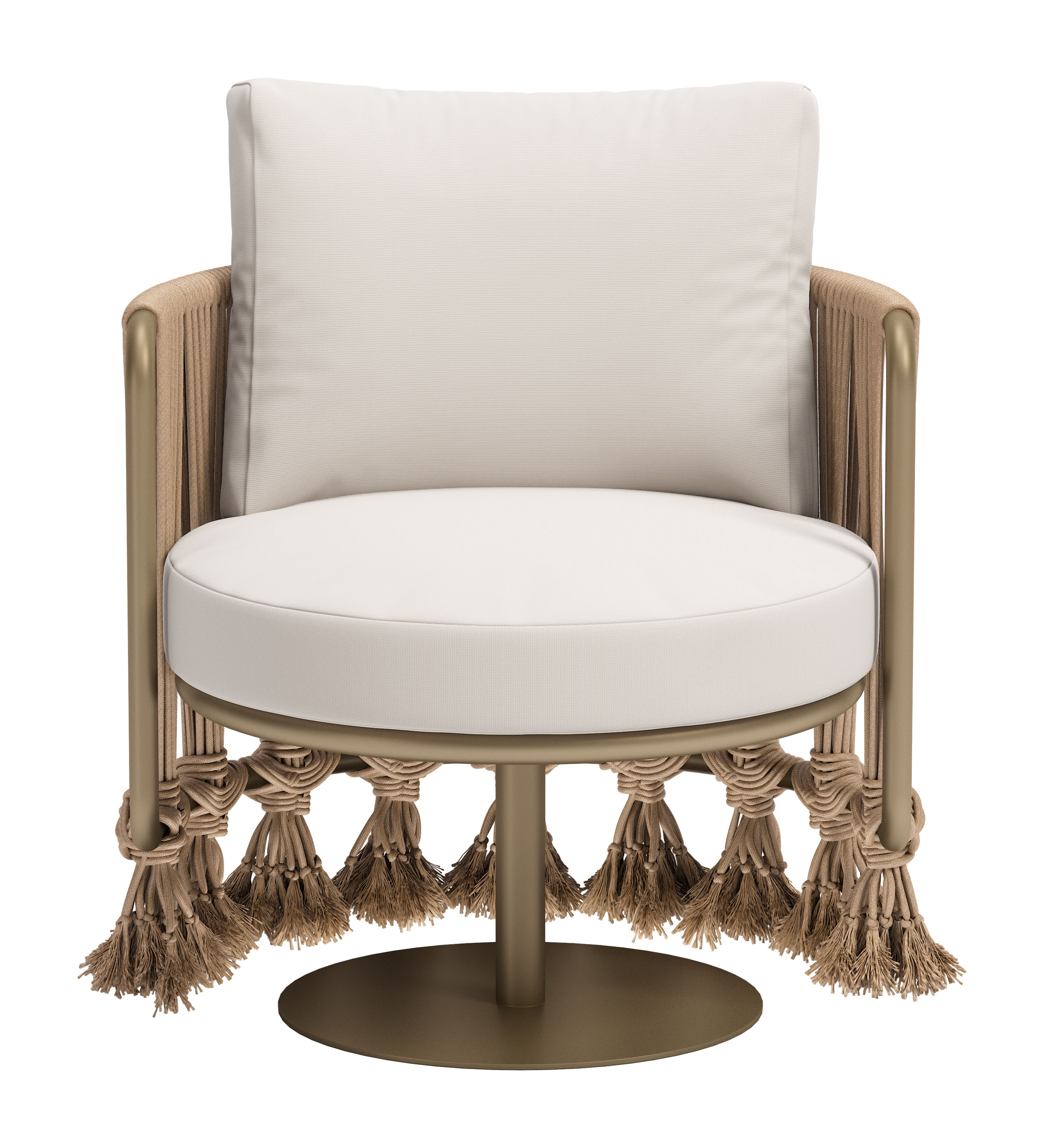 ZUO - Uzel Accent Chair in White