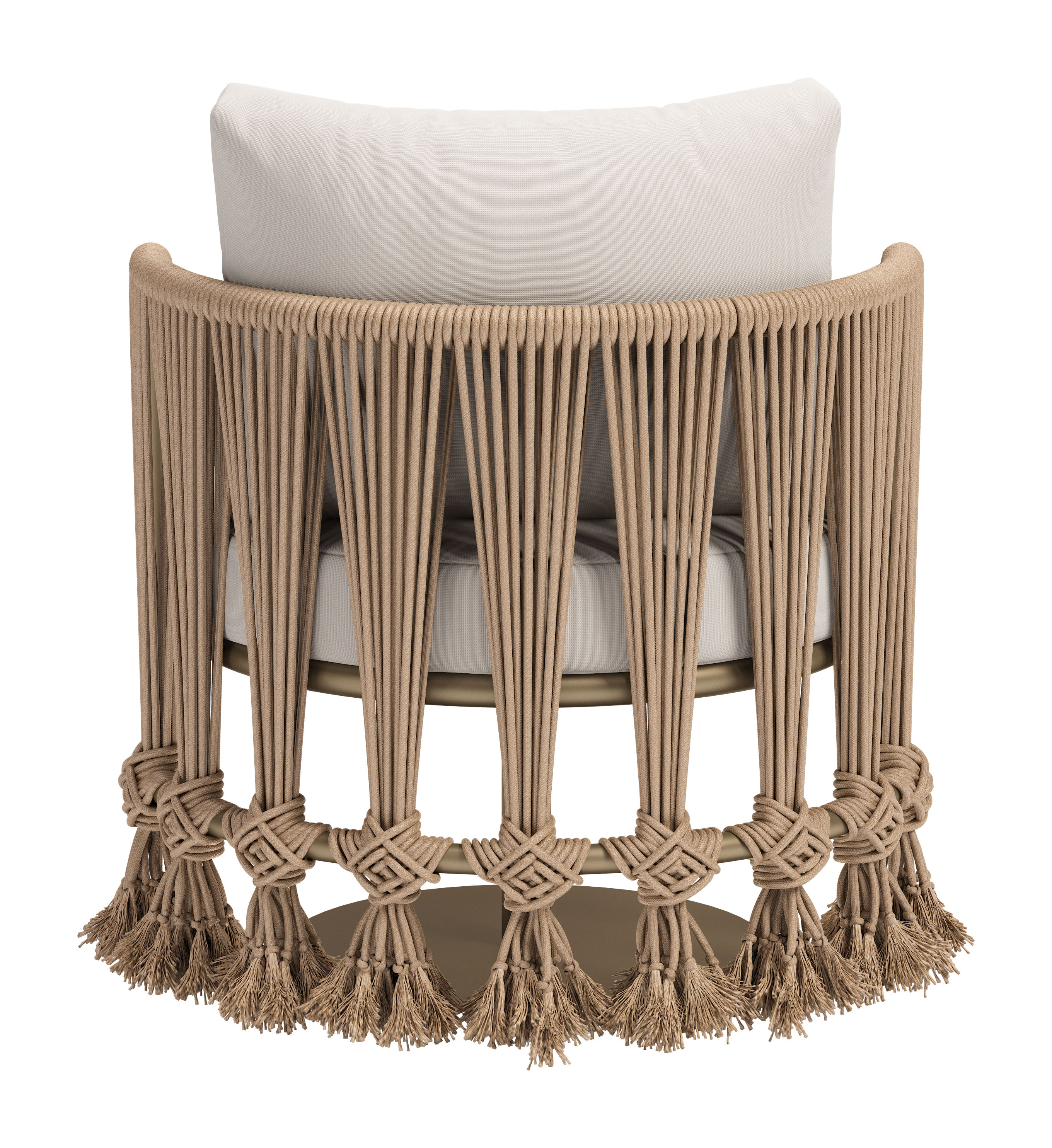 ZUO - Uzel Accent Chair in White