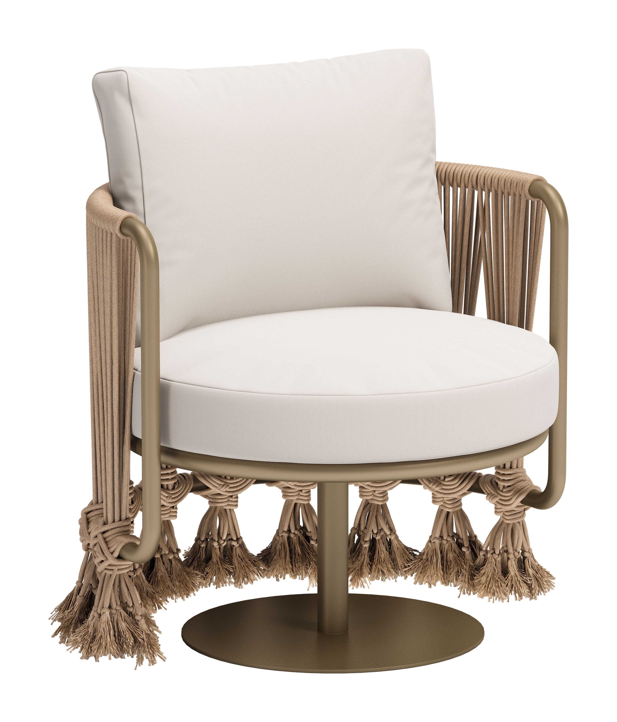 ZUO - Uzel Accent Chair in White