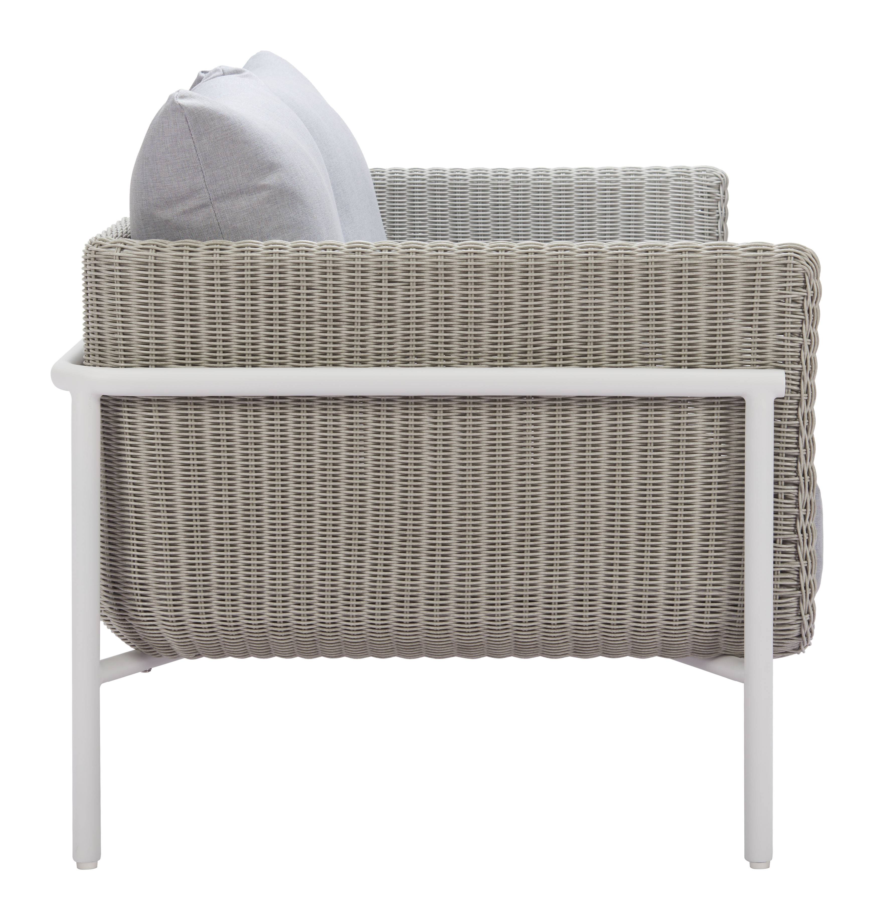 ZUO - Frais Loveseat in Gray