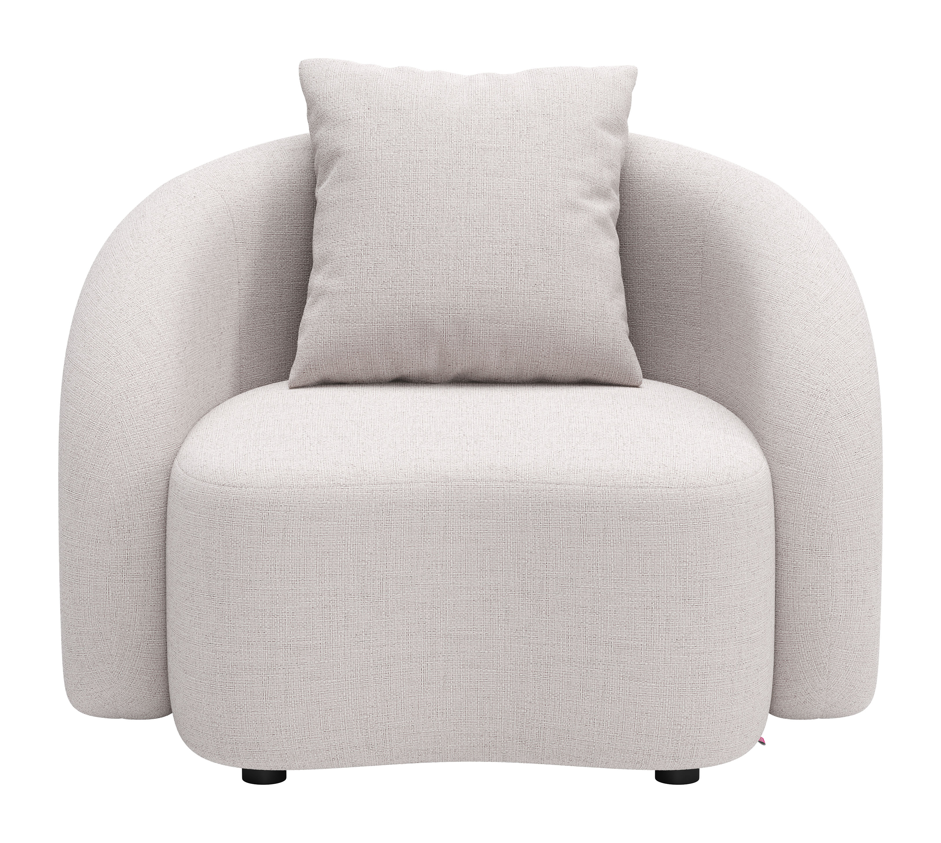 ZUO - Sunny Isles Accent Chair in Beige