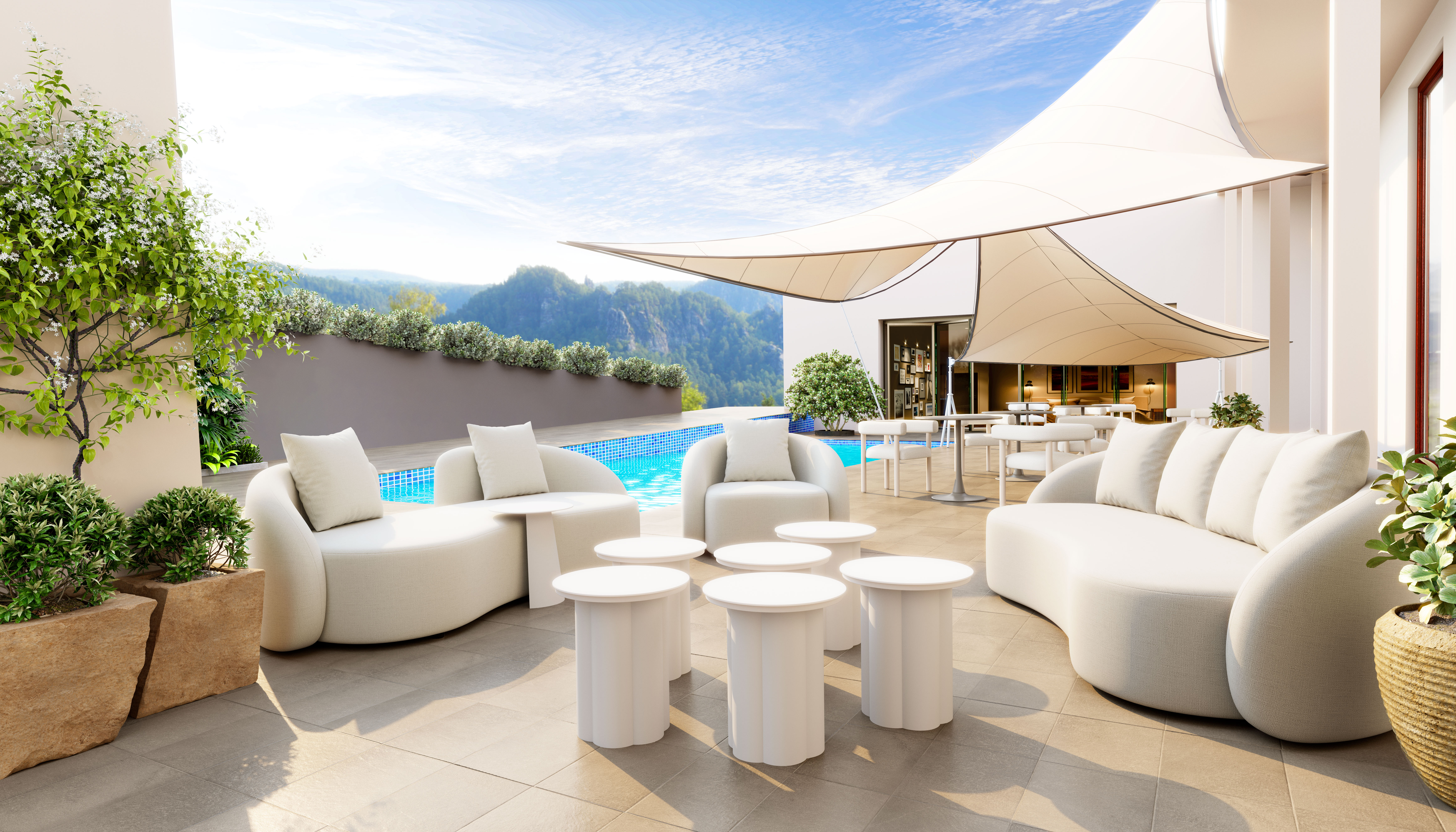 ZUO - Sunny Isles Sofa in Beige