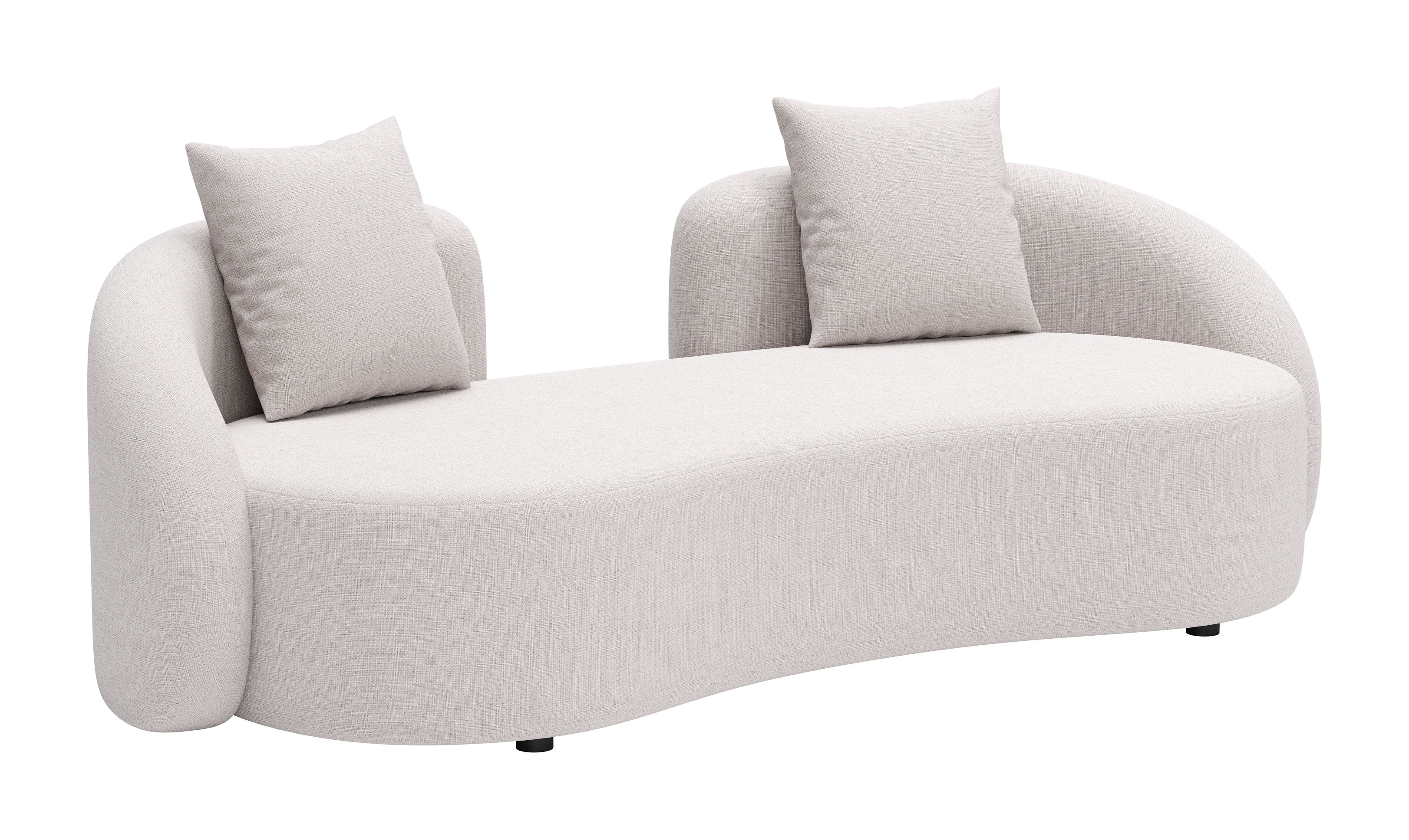 ZUO - Sunny Isles Loveseat in Beige