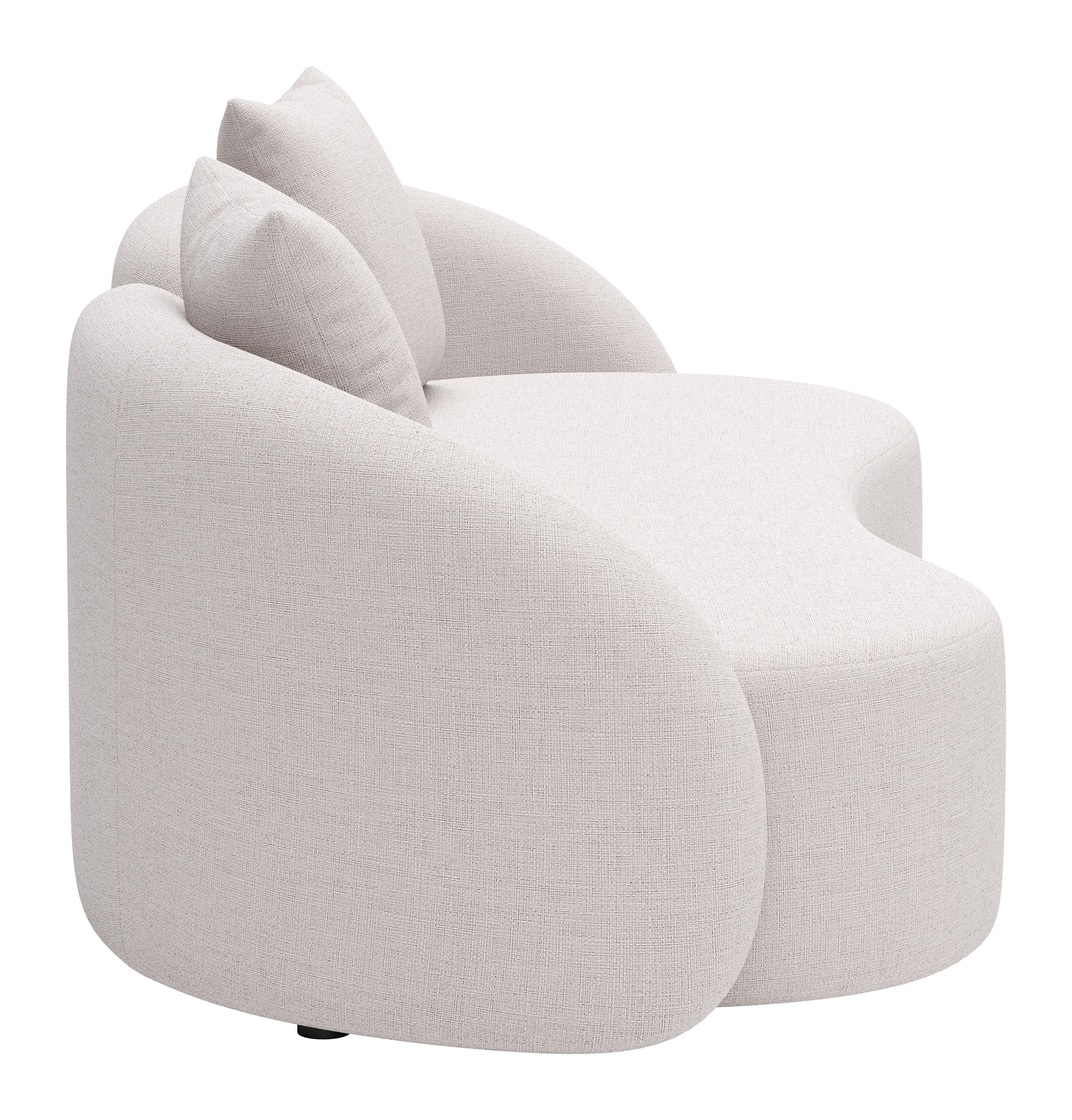 ZUO - Sunny Isles Loveseat in Beige