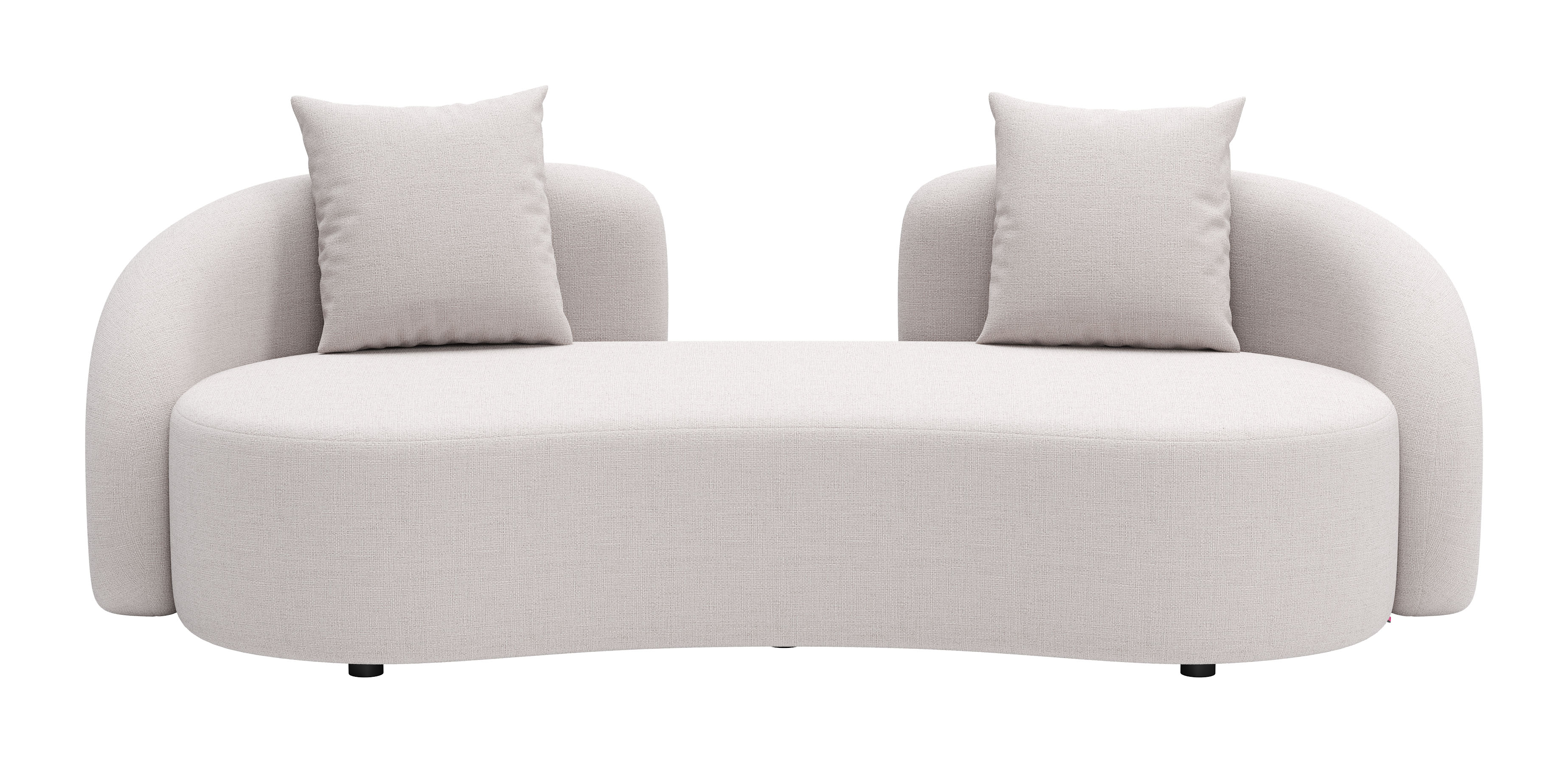 ZUO - Sunny Isles Loveseat in Beige