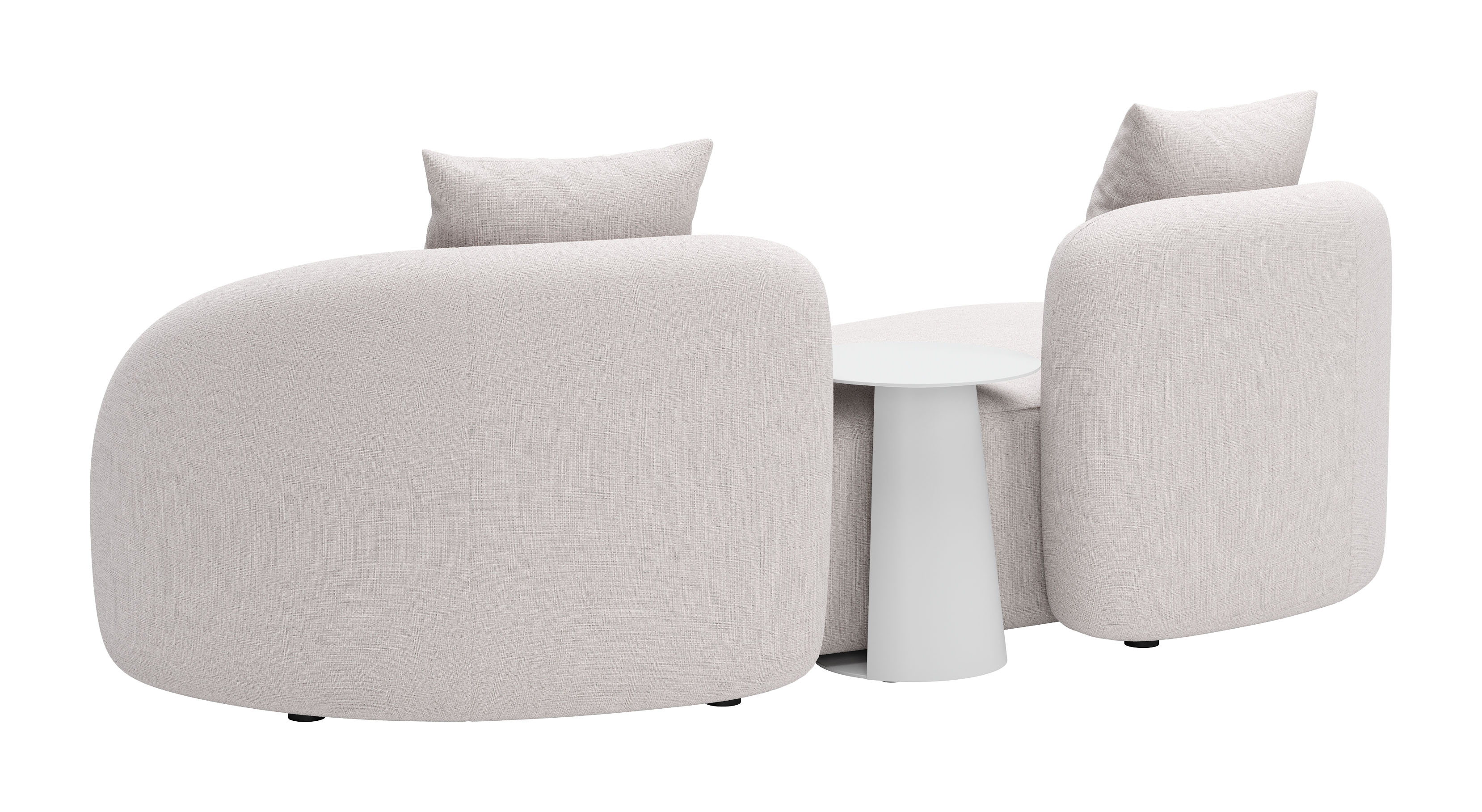 ZUO - Sunny Isles Loveseat in Beige