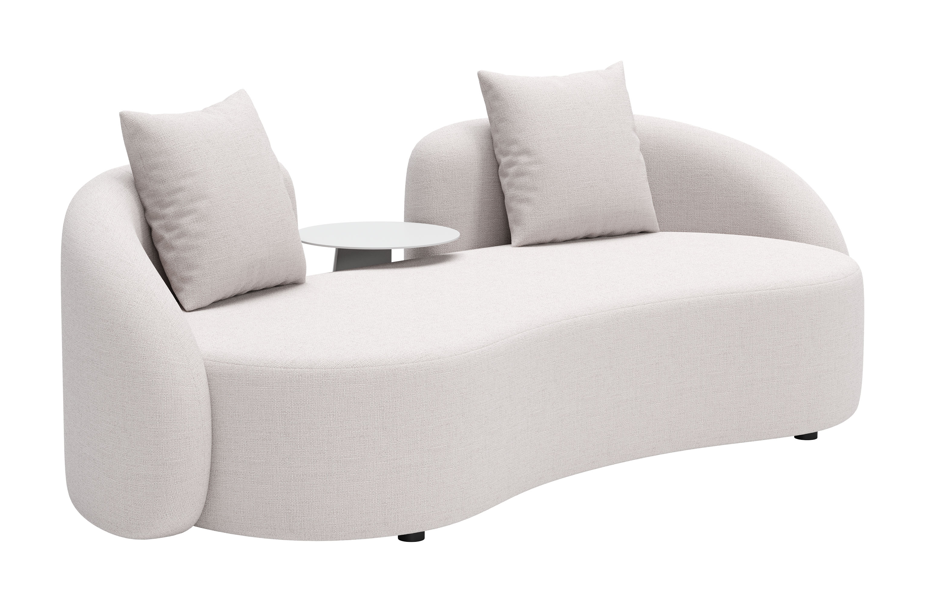 ZUO - Sunny Isles Loveseat in Beige