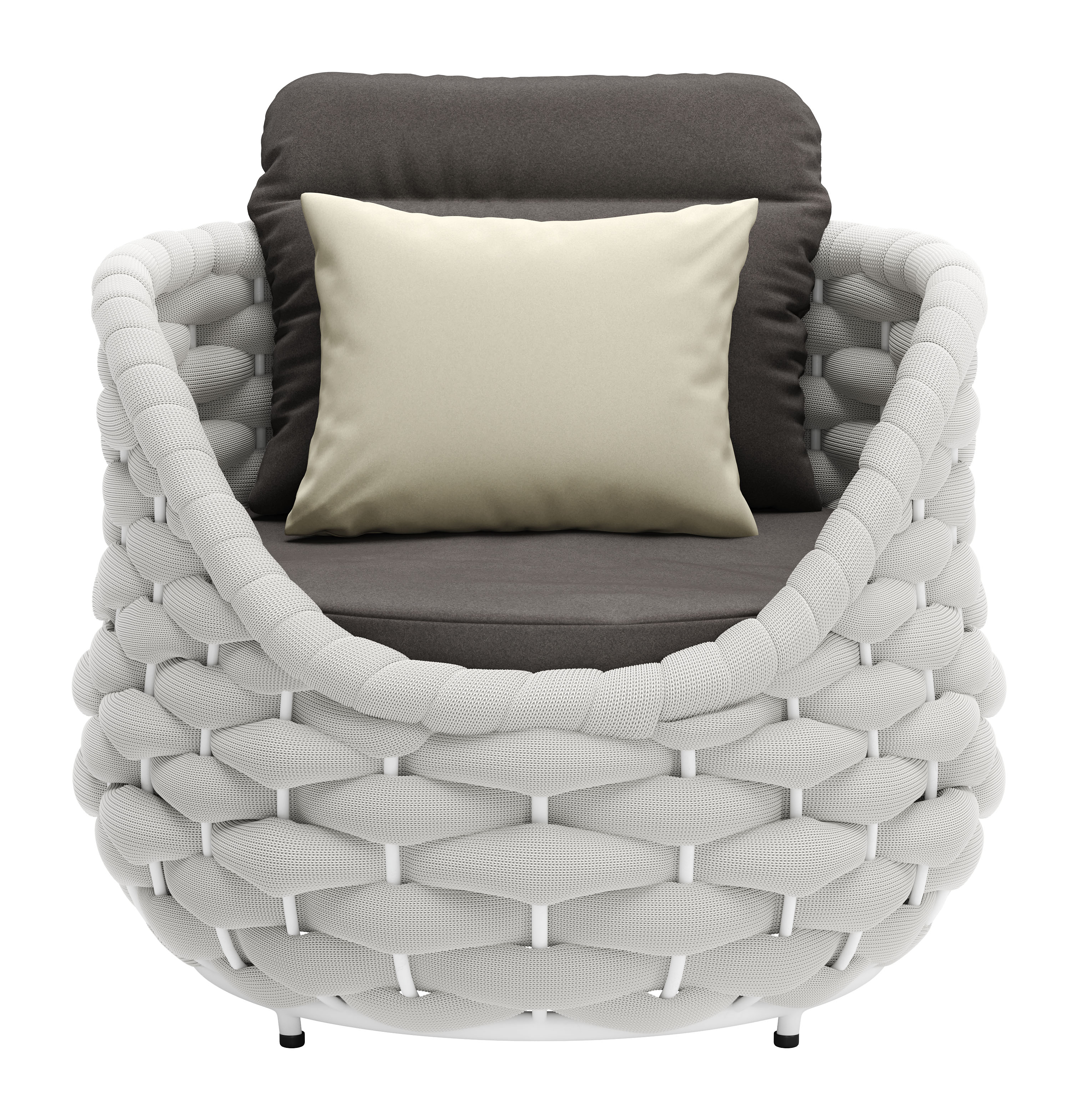 ZUO - Coral Reef Accent Chair in Gray