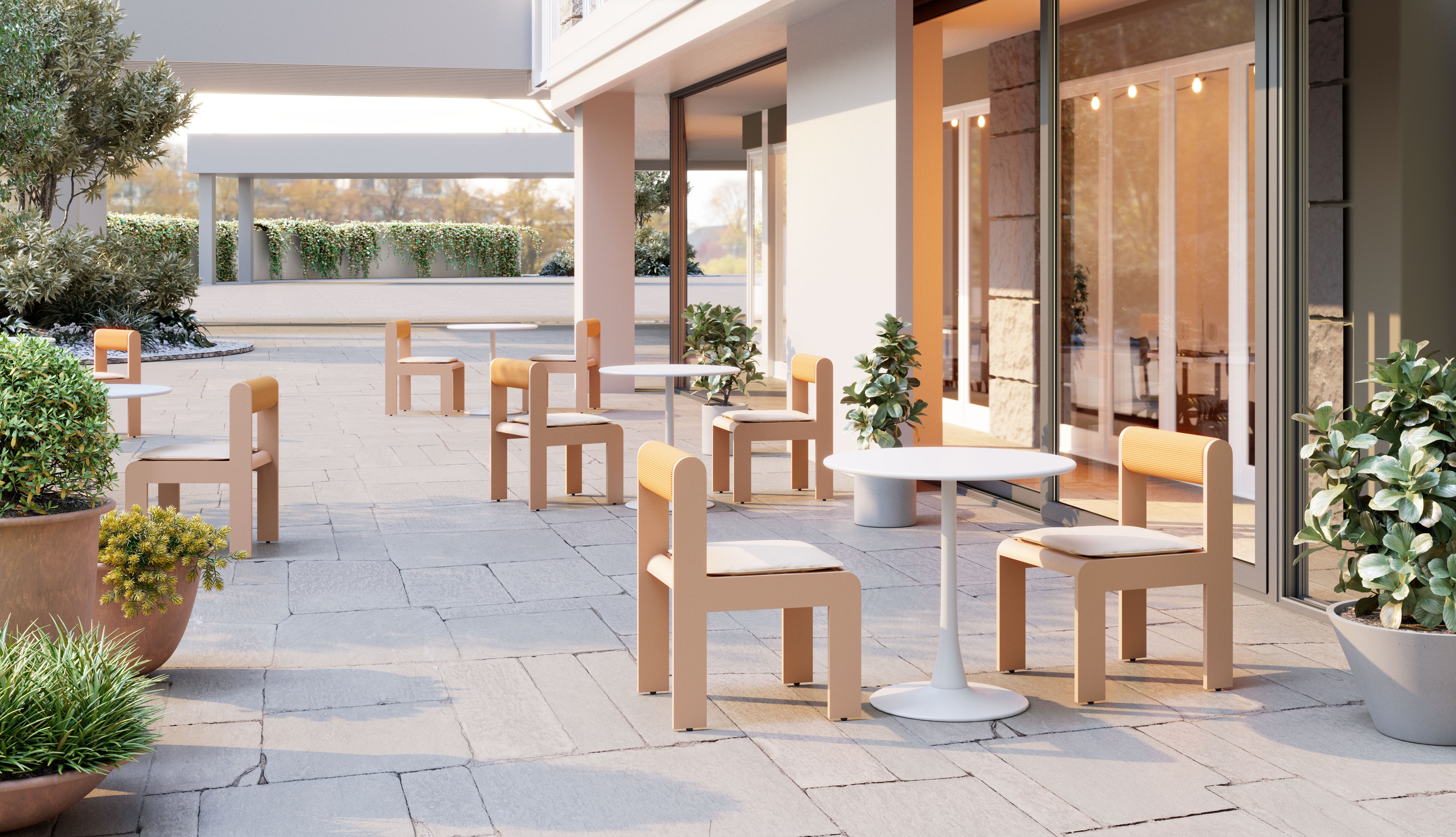 ZUO Soleil Dining Table - White