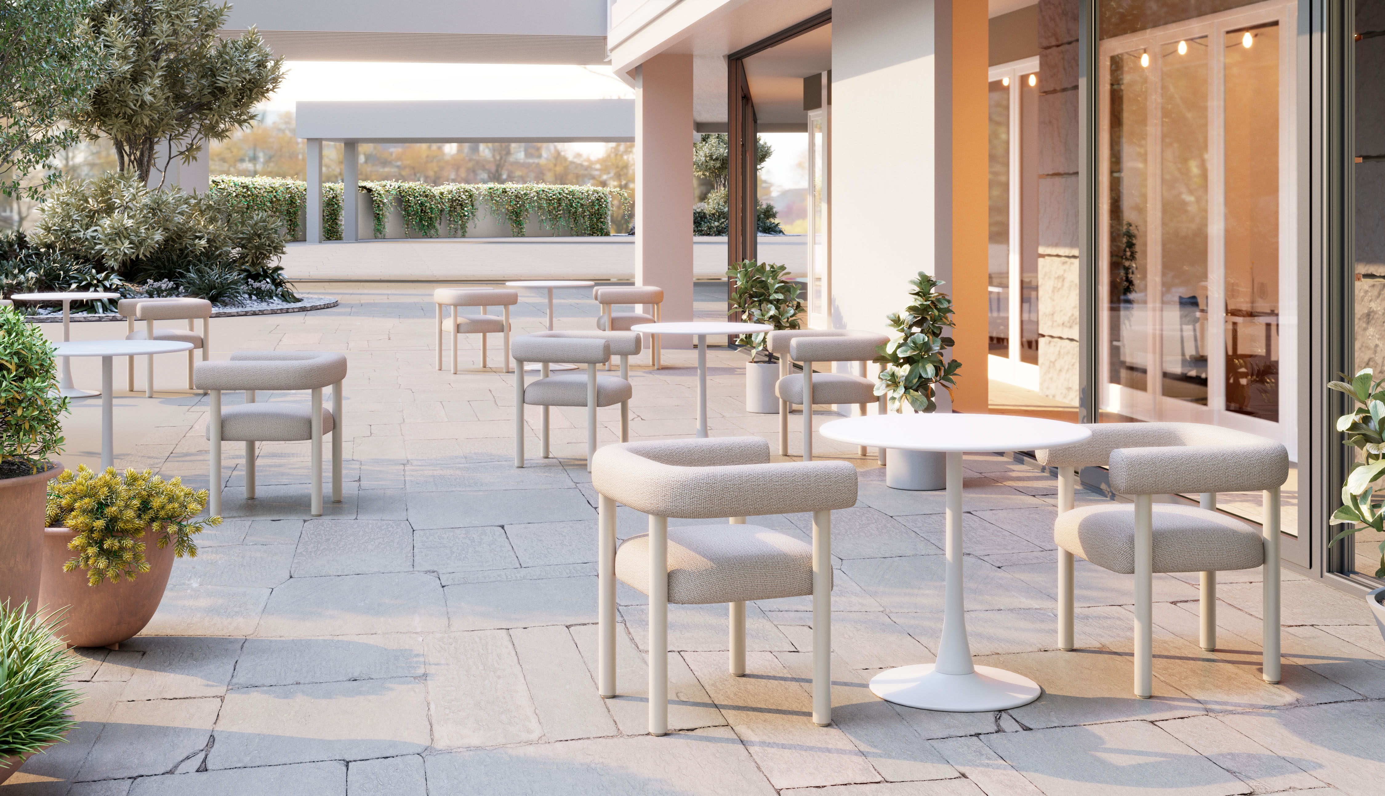 ZUO Soleil Dining Table - White